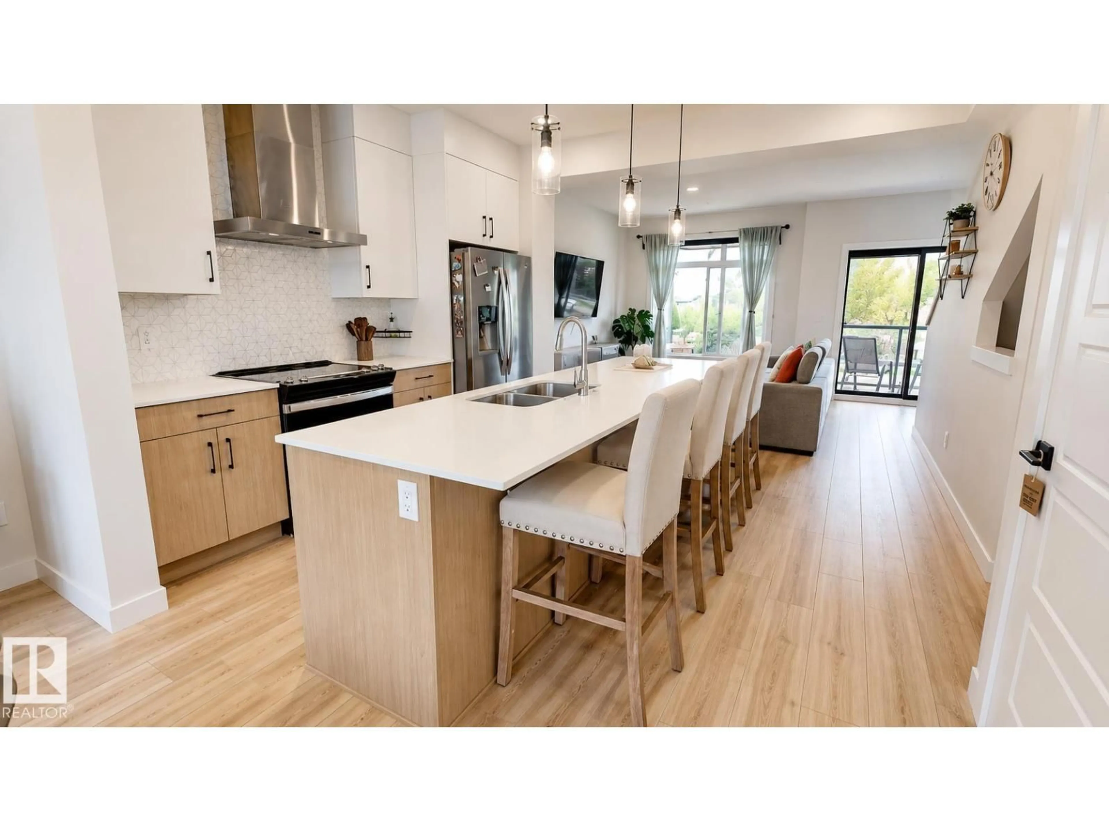 Open concept kitchen, unknown for 804 - 182 WELSH DR, Edmonton Alberta T6X1Y8