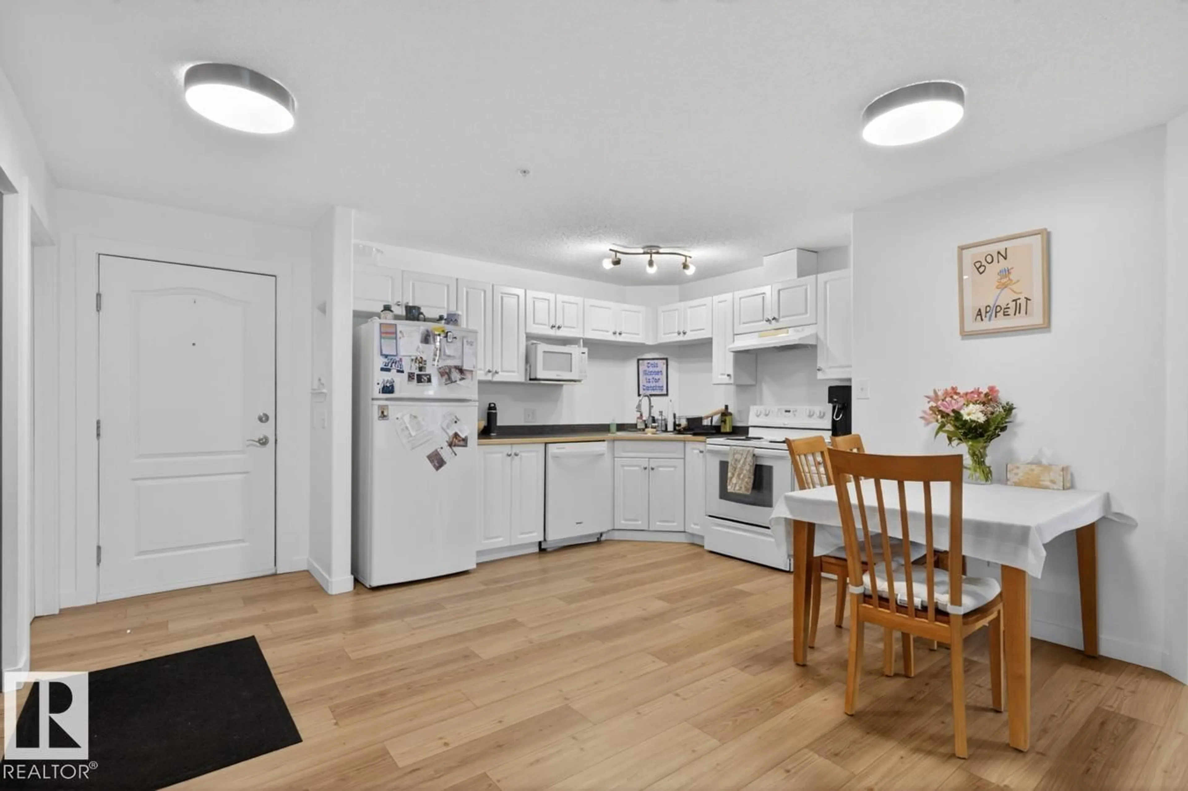 Open concept kitchen, unknown for #119 - 5350 199 ST, Edmonton Alberta T6M0A4