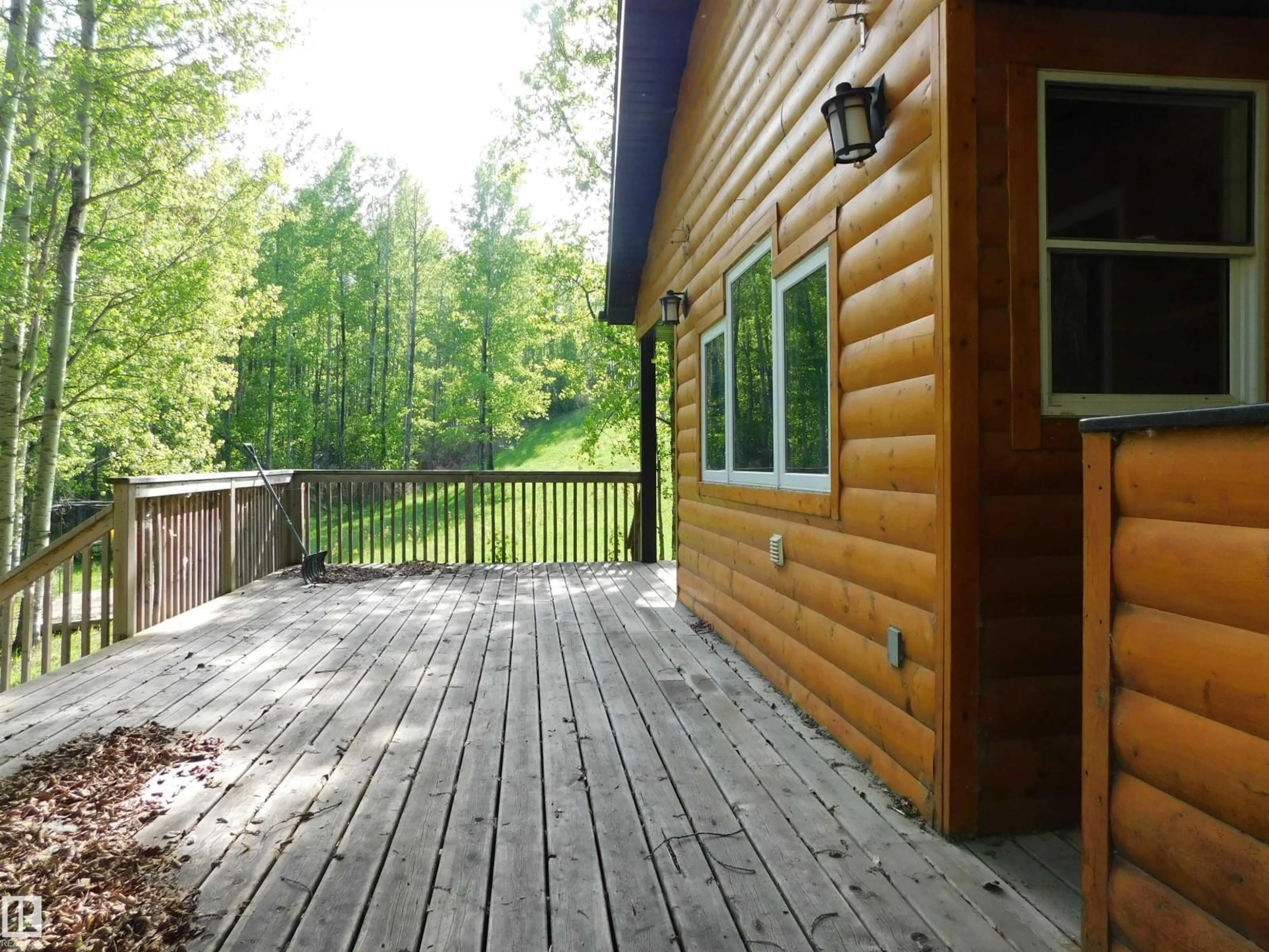 Patio, forest/trees view for 52123 RGE ROAD 25, Rural Parkland County Alberta T0E0H0
