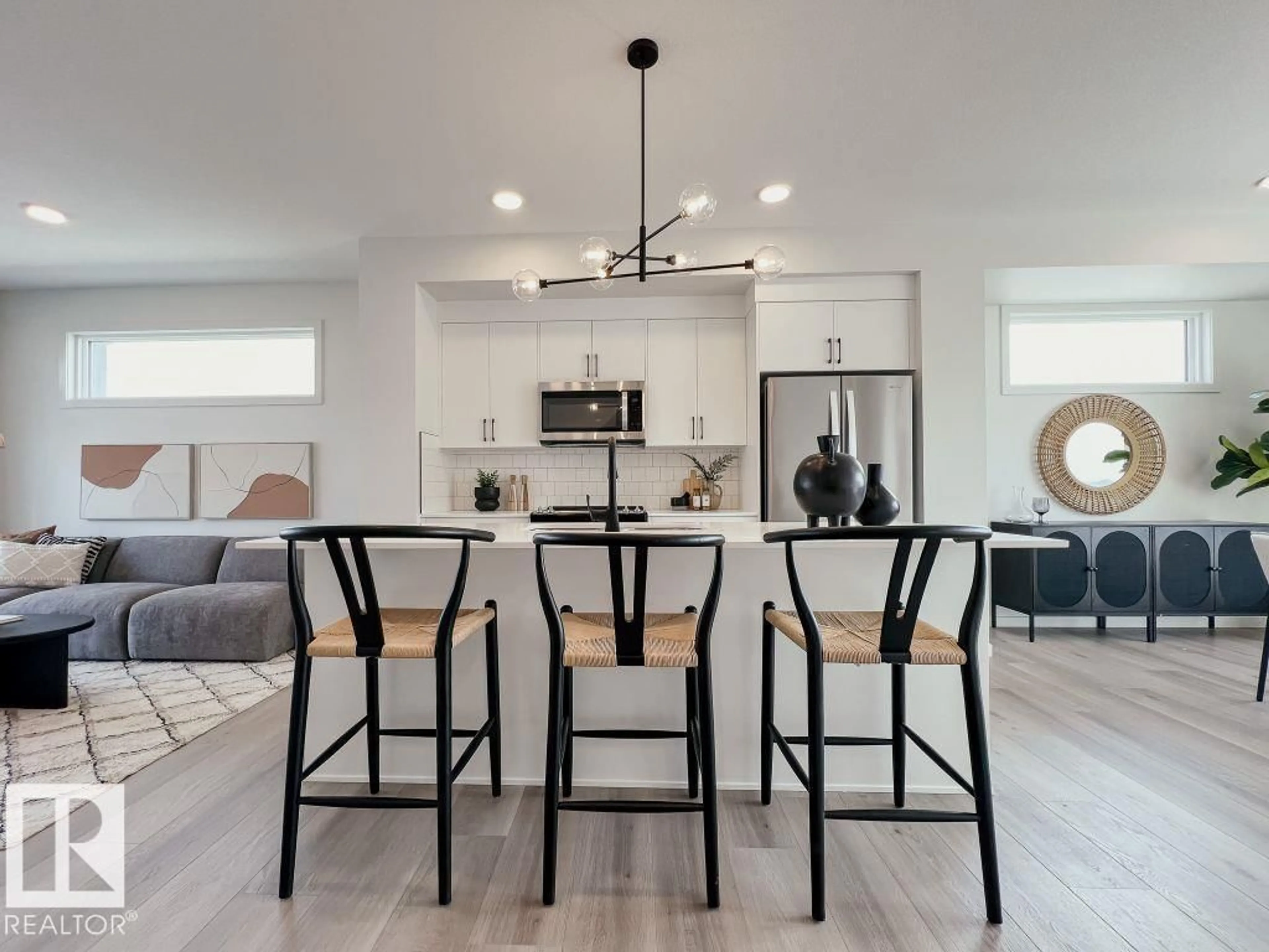 Open concept kitchen, unknown for 2626 ALCES WY, Edmonton Alberta T6X1A5
