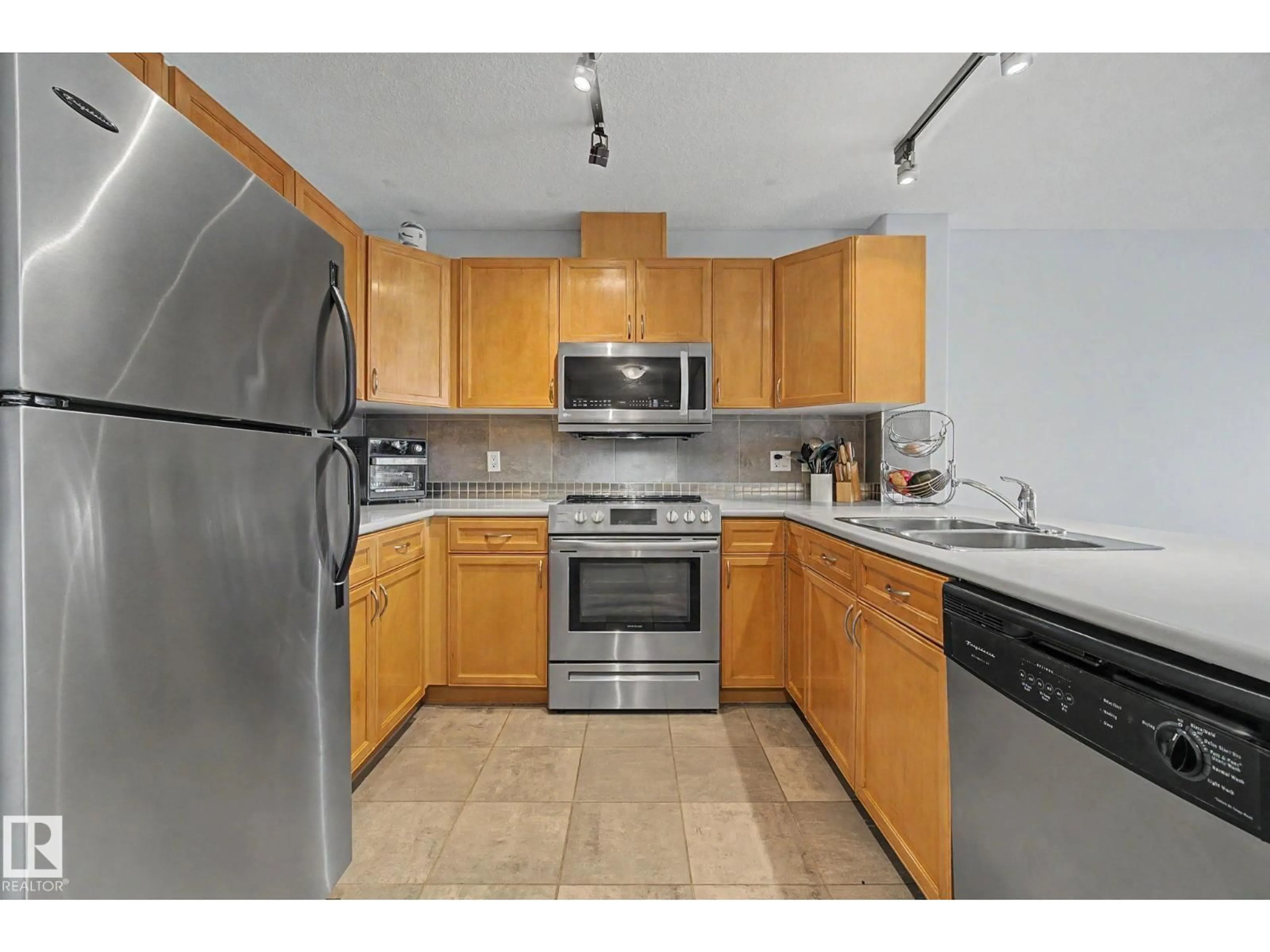 Standard kitchen, unknown for #303 - 530 HOOKE RD, Edmonton Alberta T5A5J5