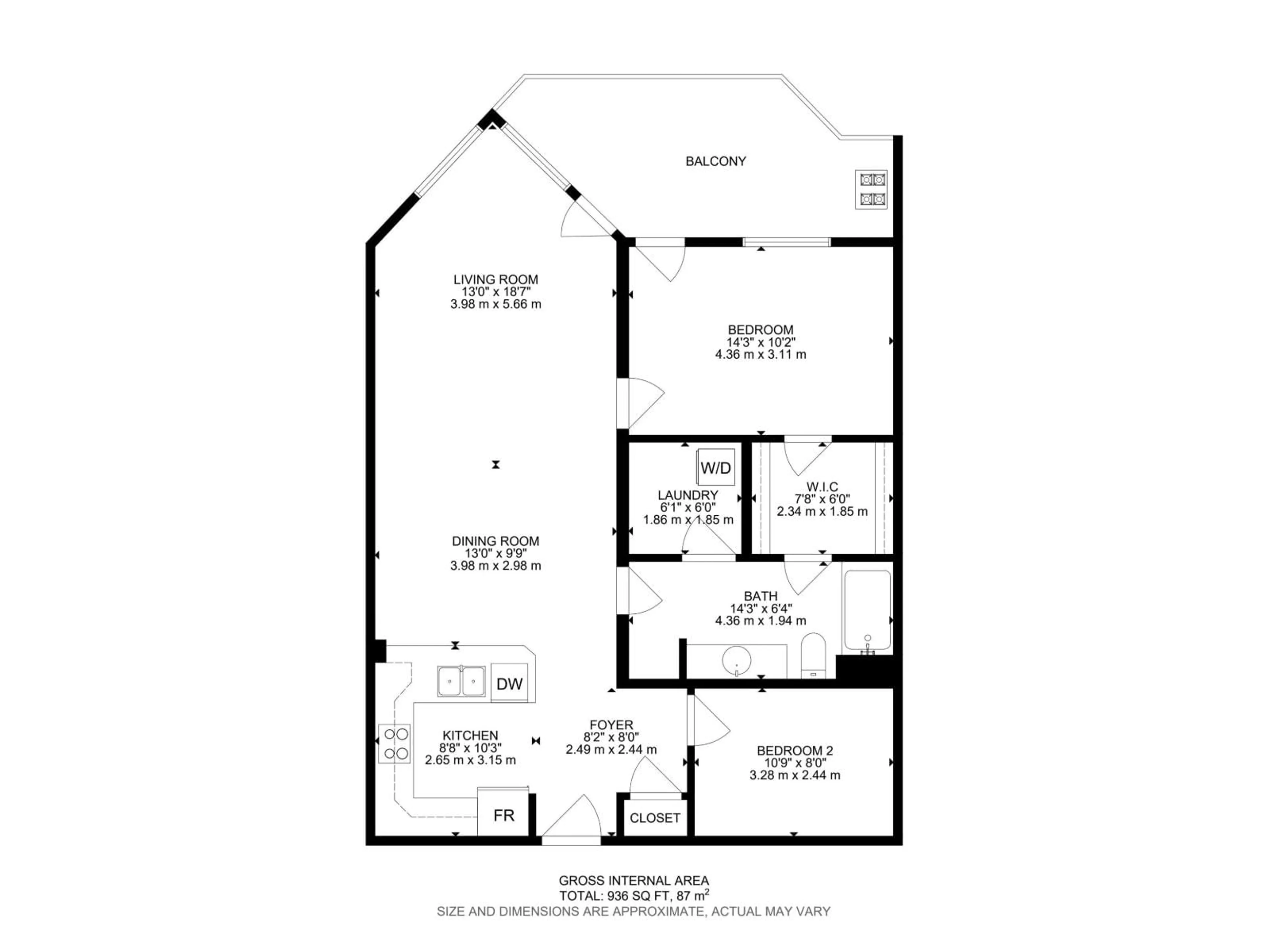 Floor plan for #303 - 530 HOOKE RD, Edmonton Alberta T5A5J5
