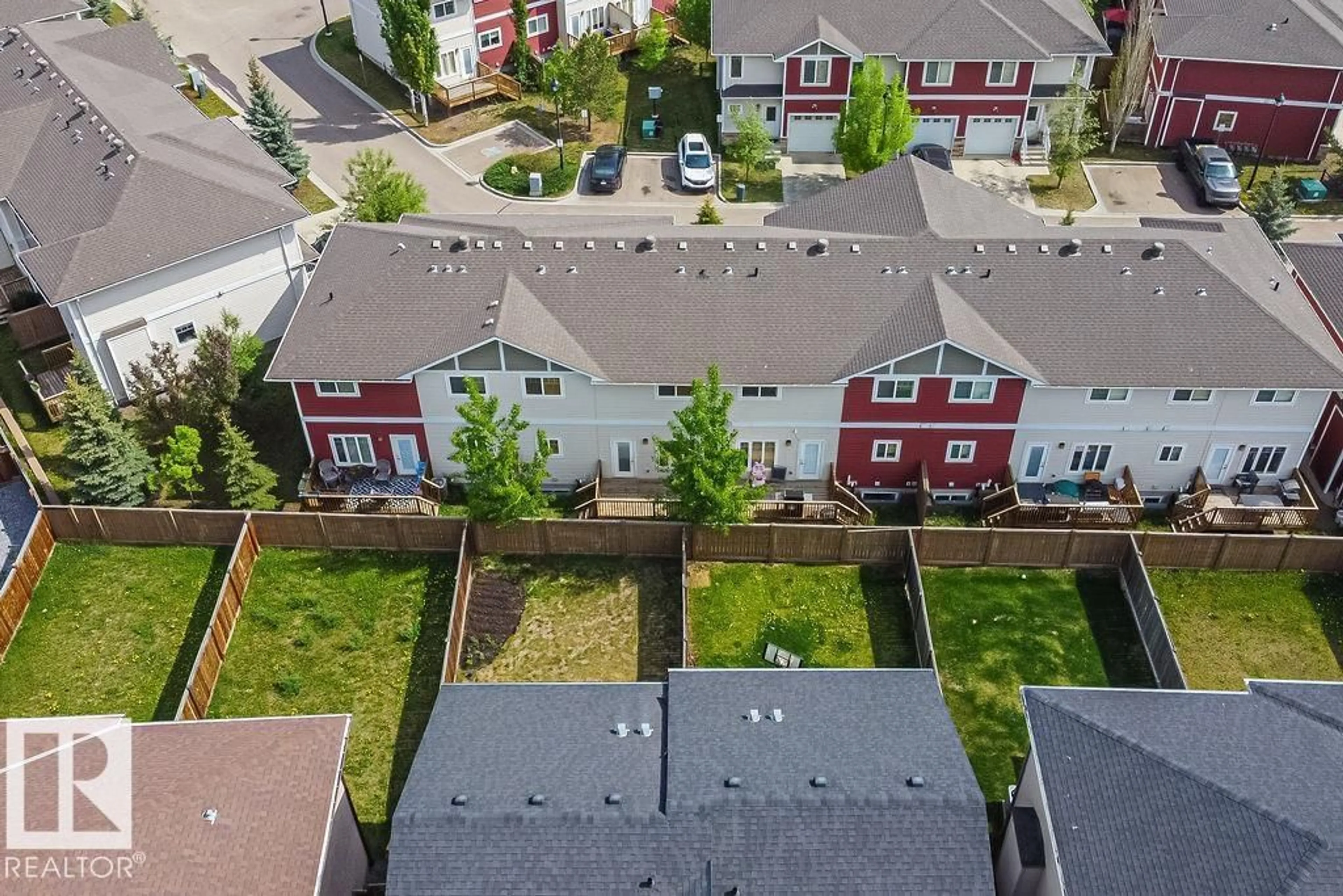 A pic from outside/outdoor area/front of a property/back of a property/a pic from drone, city buildings view from balcony for #8 - 450 MCCONACHIE WY, Edmonton Alberta T5Y0S8