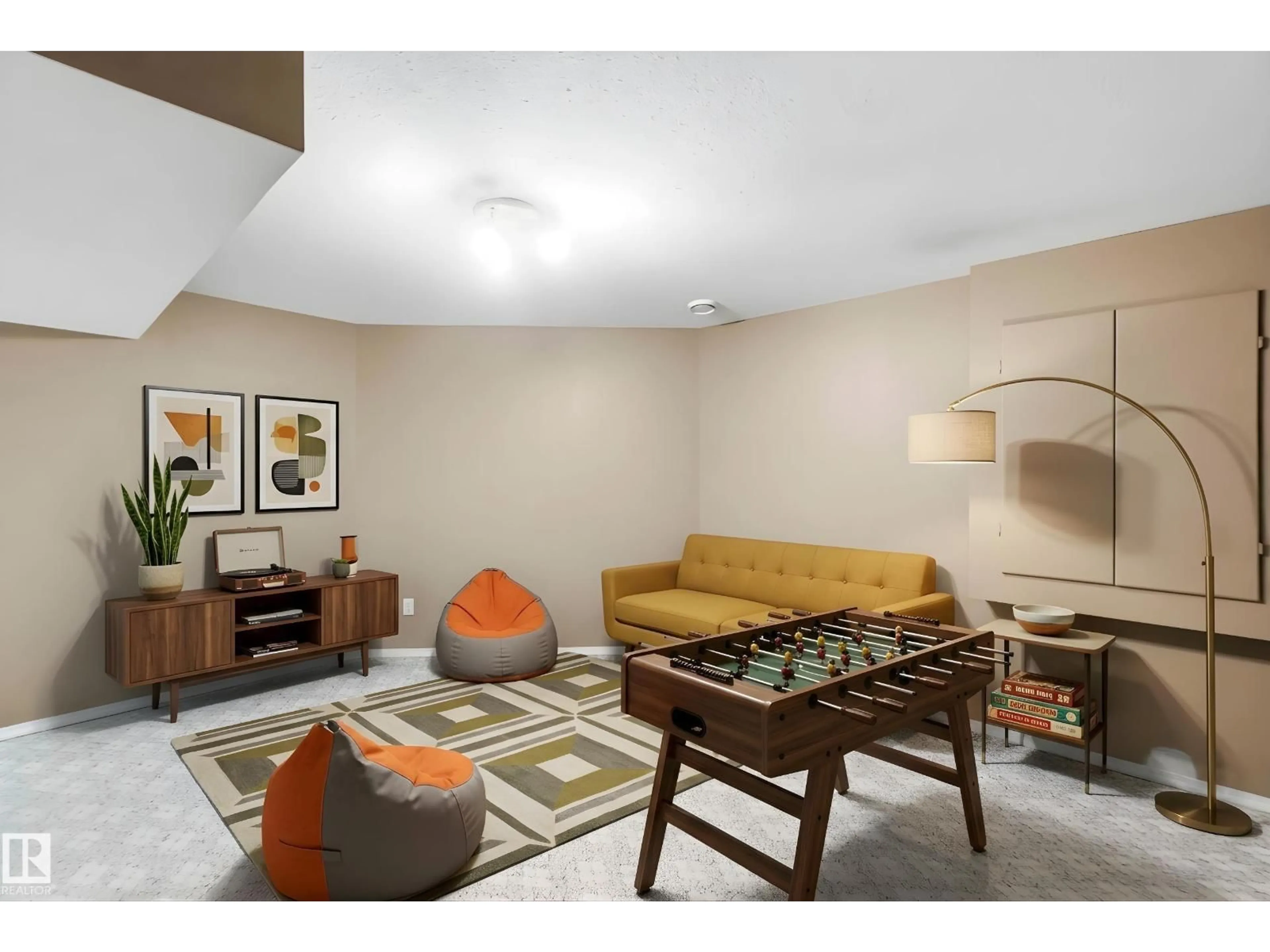 Living room with furniture, unknown for #9 - 3811 85 ST, Edmonton Alberta T6K4C7