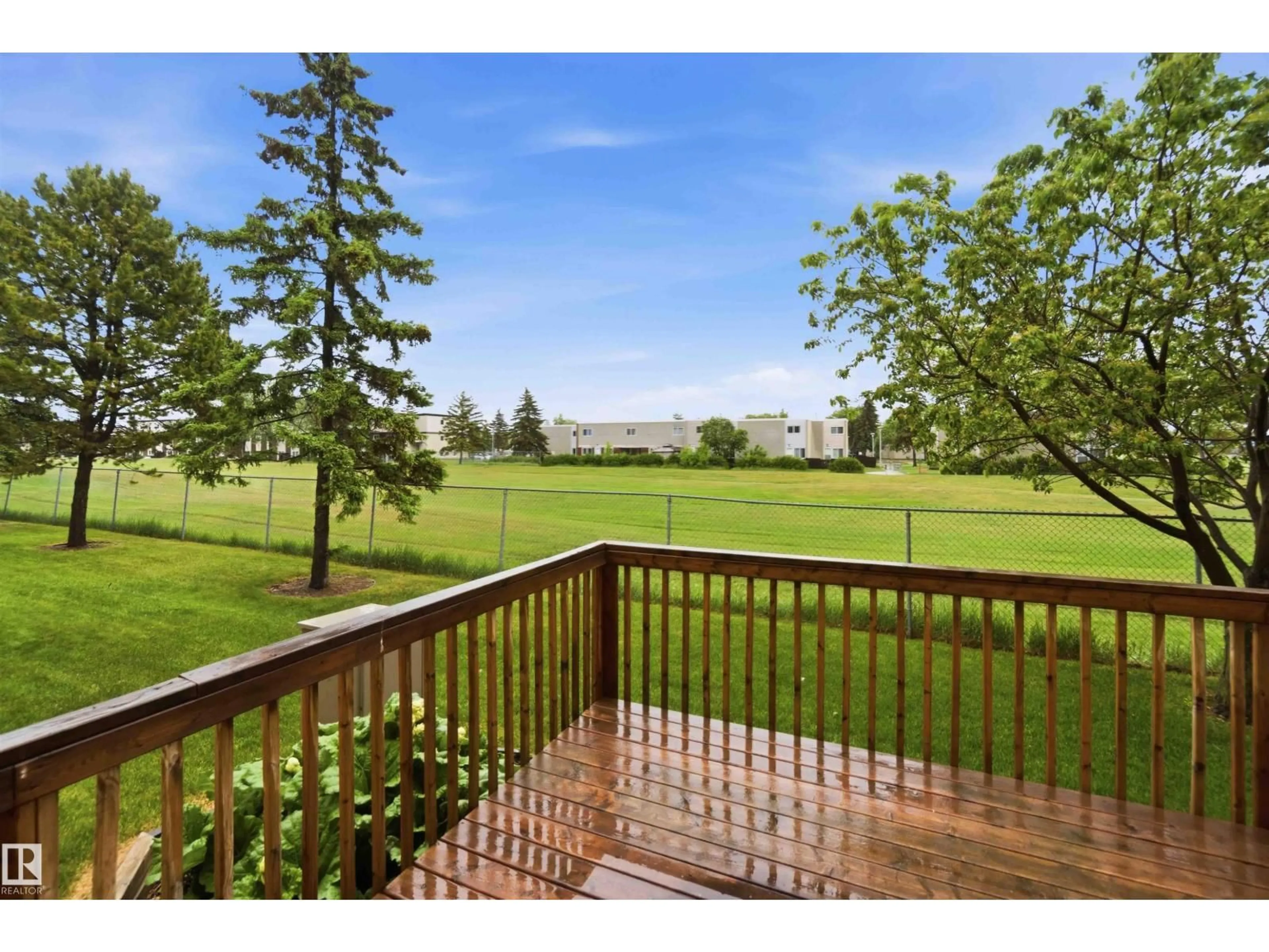 Patio, water/lake/river/ocean view for #9 - 3811 85 ST, Edmonton Alberta T6K4C7