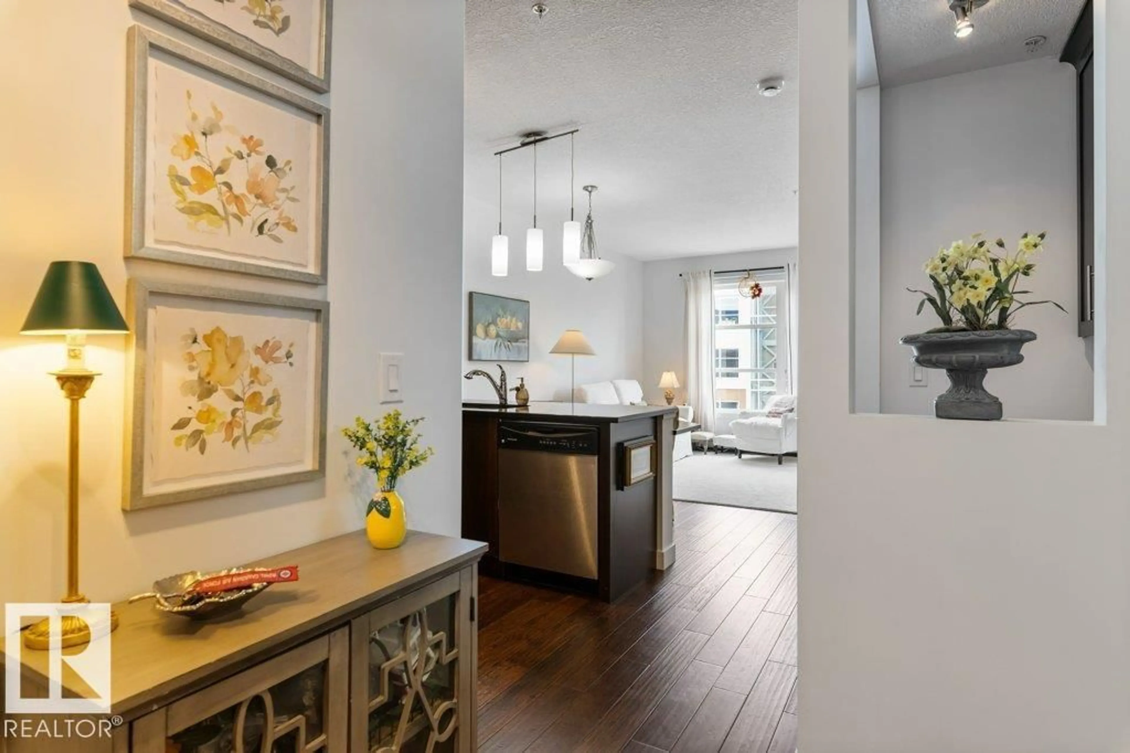 Open concept kitchen, unknown for #322 - 2584 ANDERSON WY, Edmonton Alberta T6W0R2