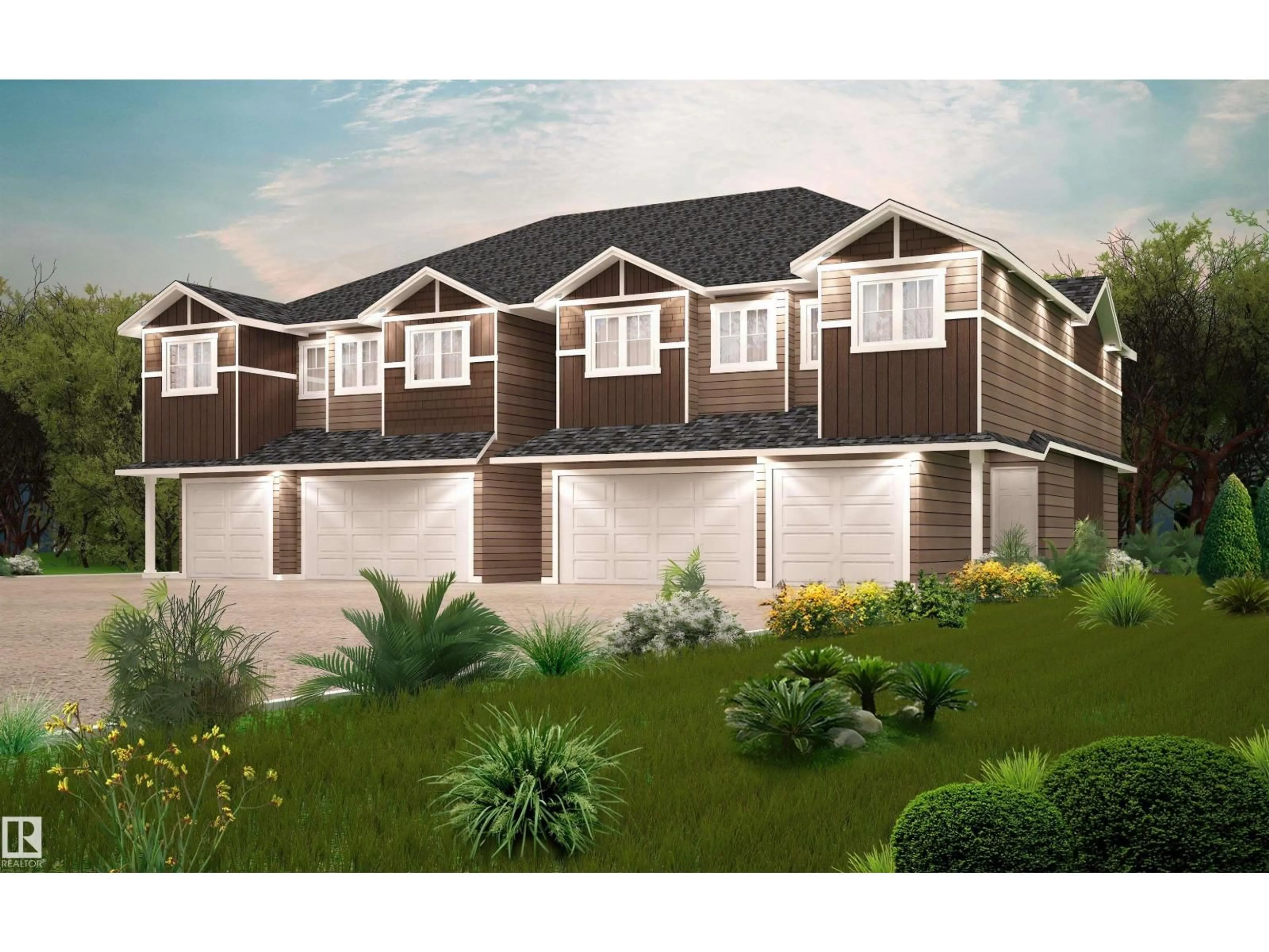 Home with vinyl exterior material, unknown for #33 - 2735 ALCES WY, Edmonton Alberta T6X3M7