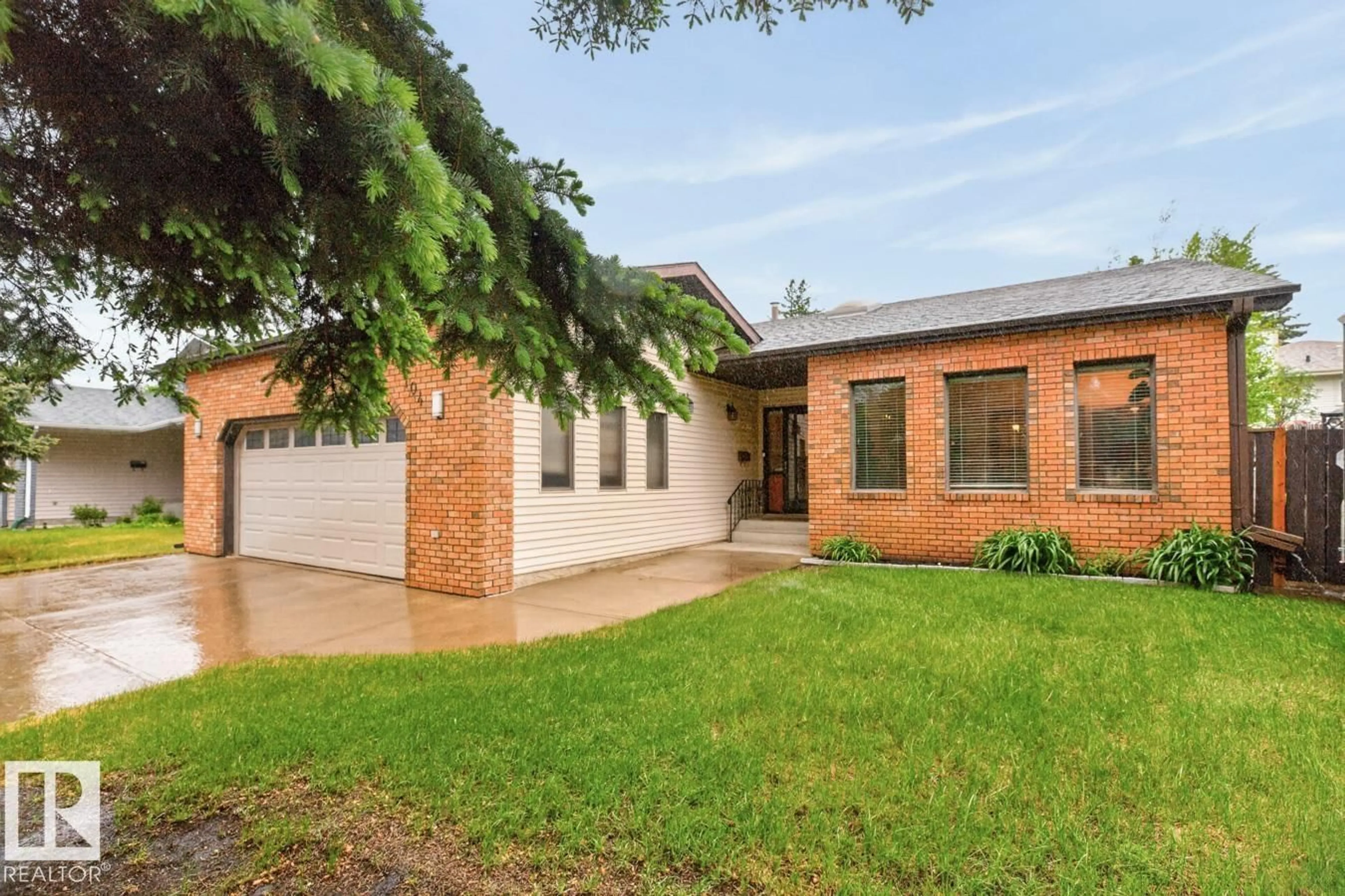 Home with brick exterior material, street for 104 WAYGOOD RD, Edmonton Alberta T5T5M2