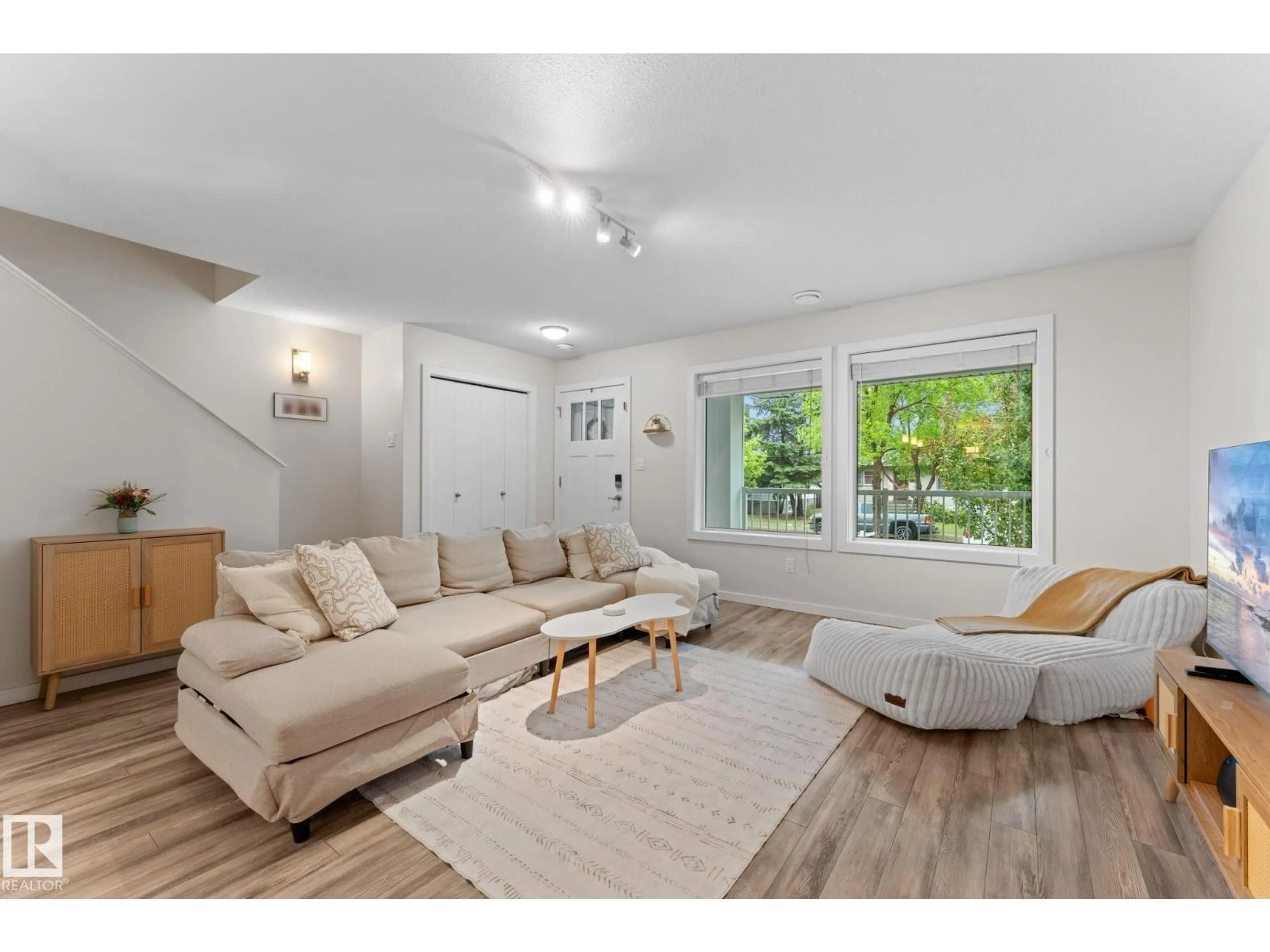 Living room with furniture, unknown for 11840 122 ST, Edmonton Alberta T5L0C2
