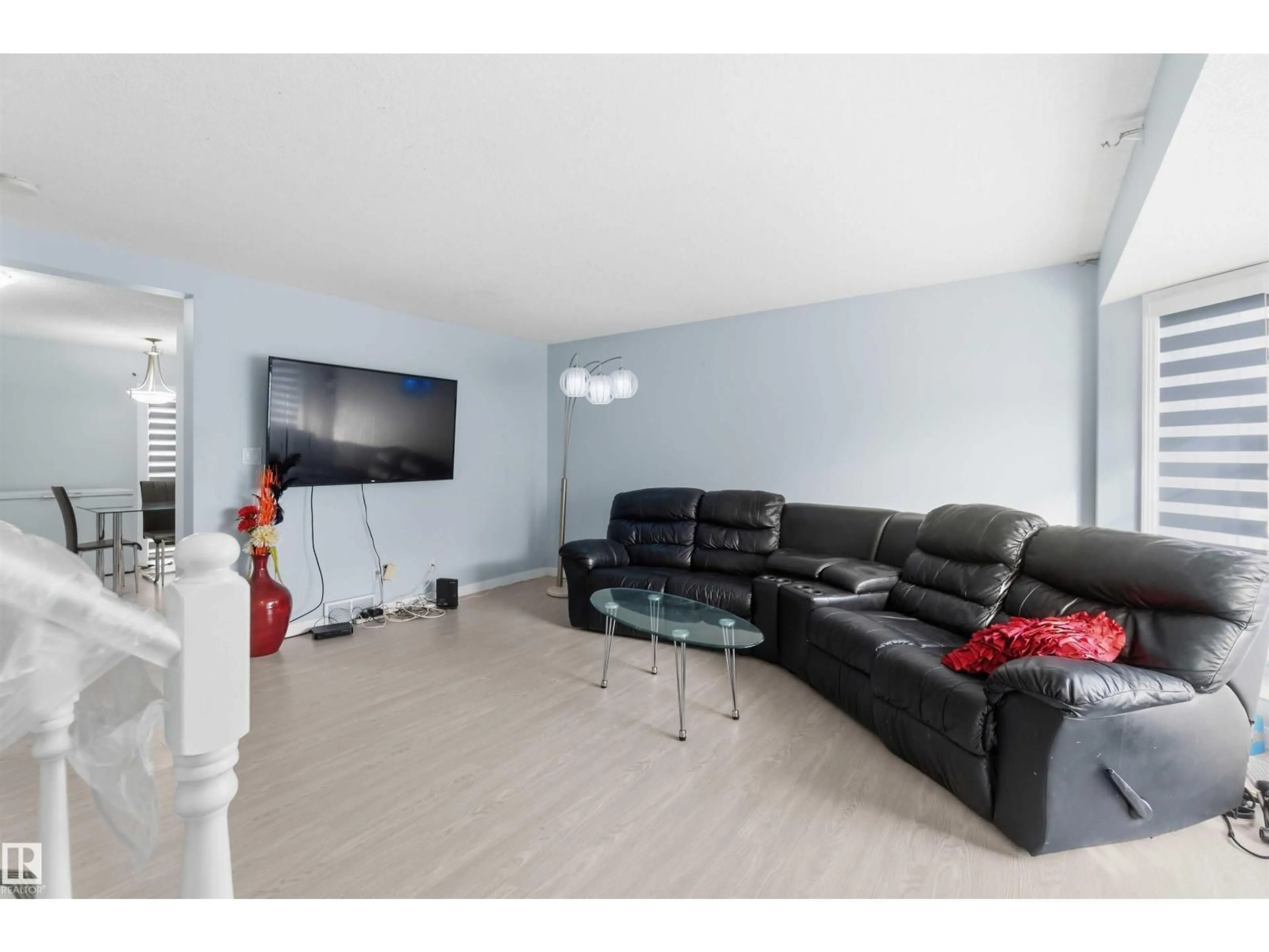 Living room with furniture, unknown for #8 - 15128 22 ST, Edmonton Alberta T5Y2W5