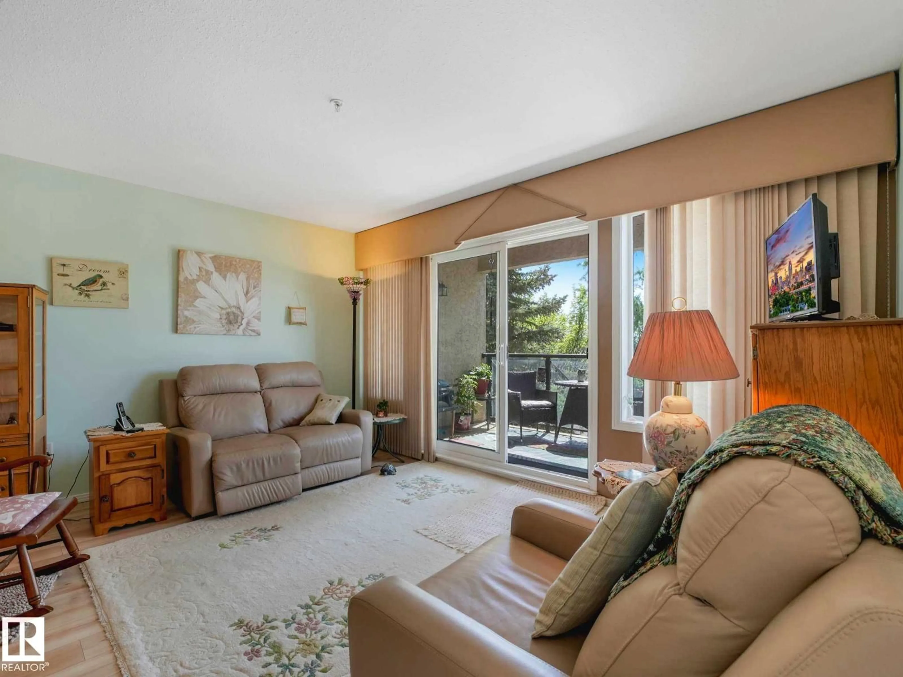 Living room with furniture, unknown for #305 - 8922 156 ST, Edmonton Alberta T5R5Z3
