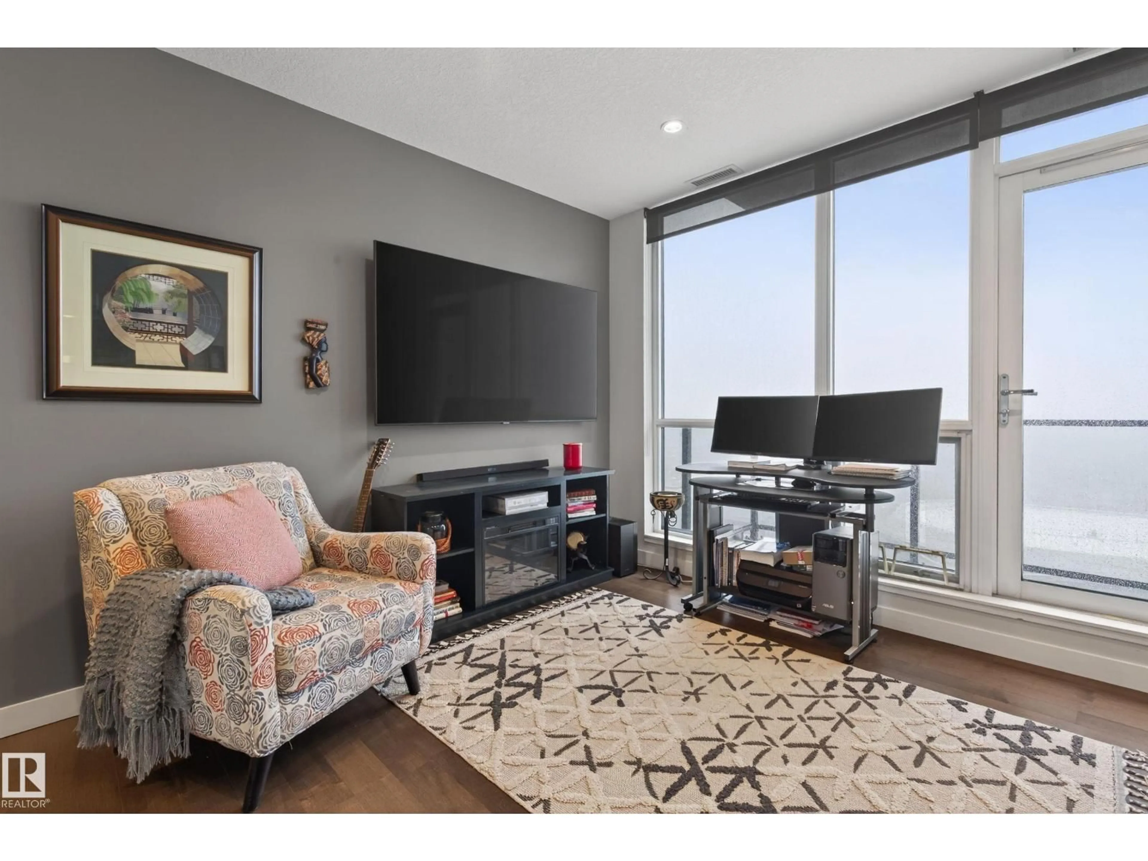 Living room with furniture, unknown for 10238 - 2804 103 ST NW, Edmonton Alberta T5J0G6