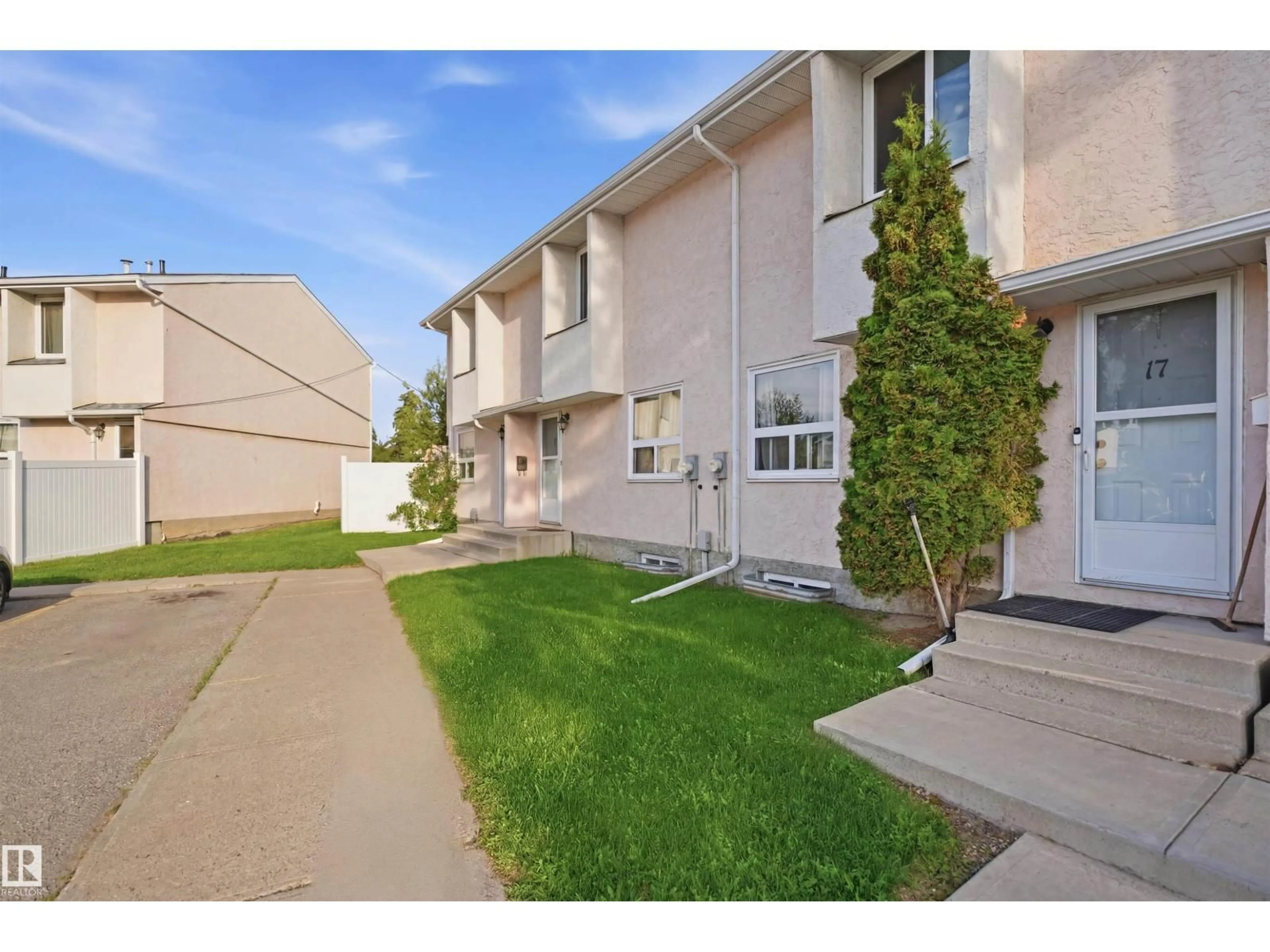 Patio, street for NW - 17 LAKEWOOD VG, Edmonton Alberta T6K2B3