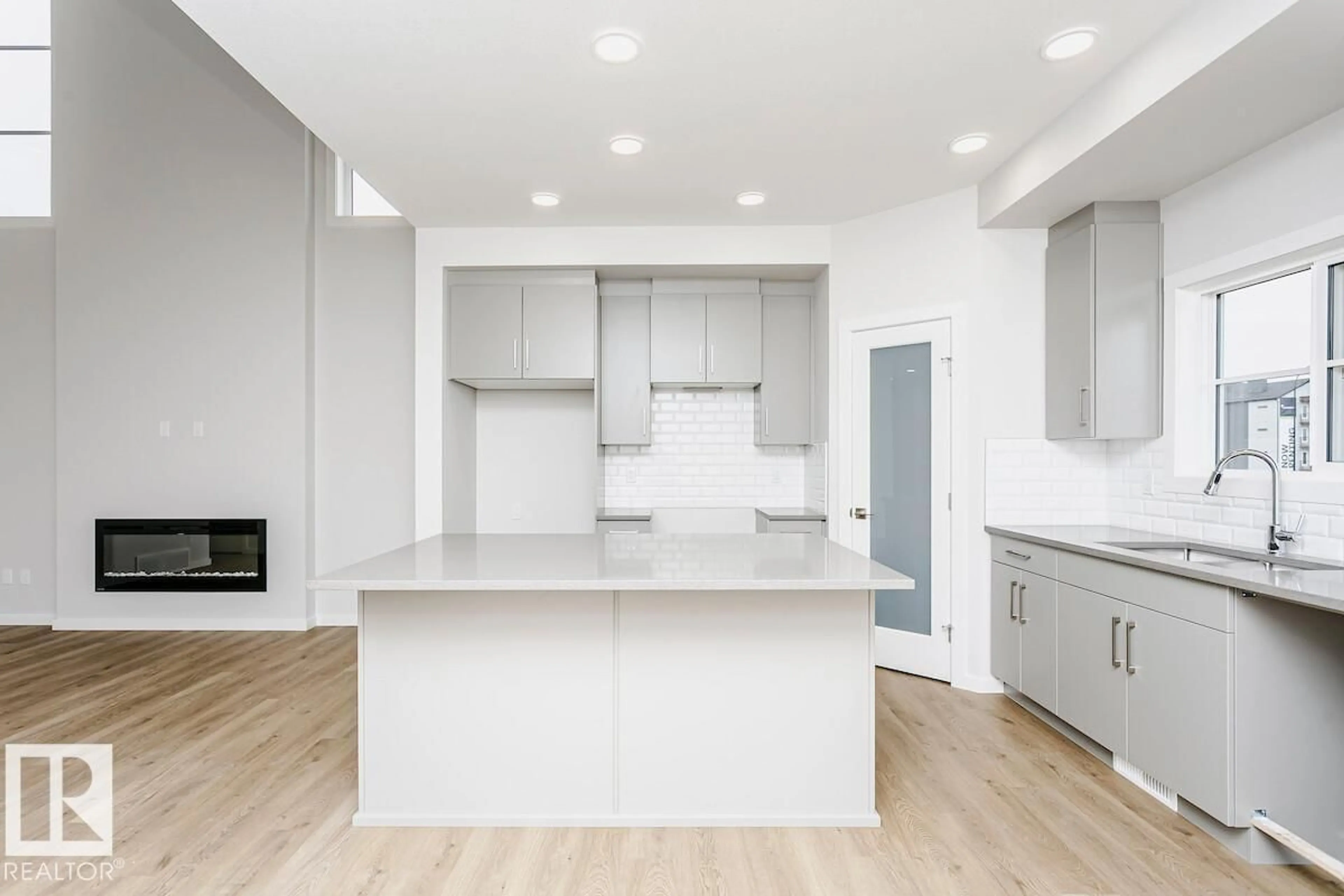 Open concept kitchen, unknown for 2944 65 ST, Edmonton Alberta T6X2Z3