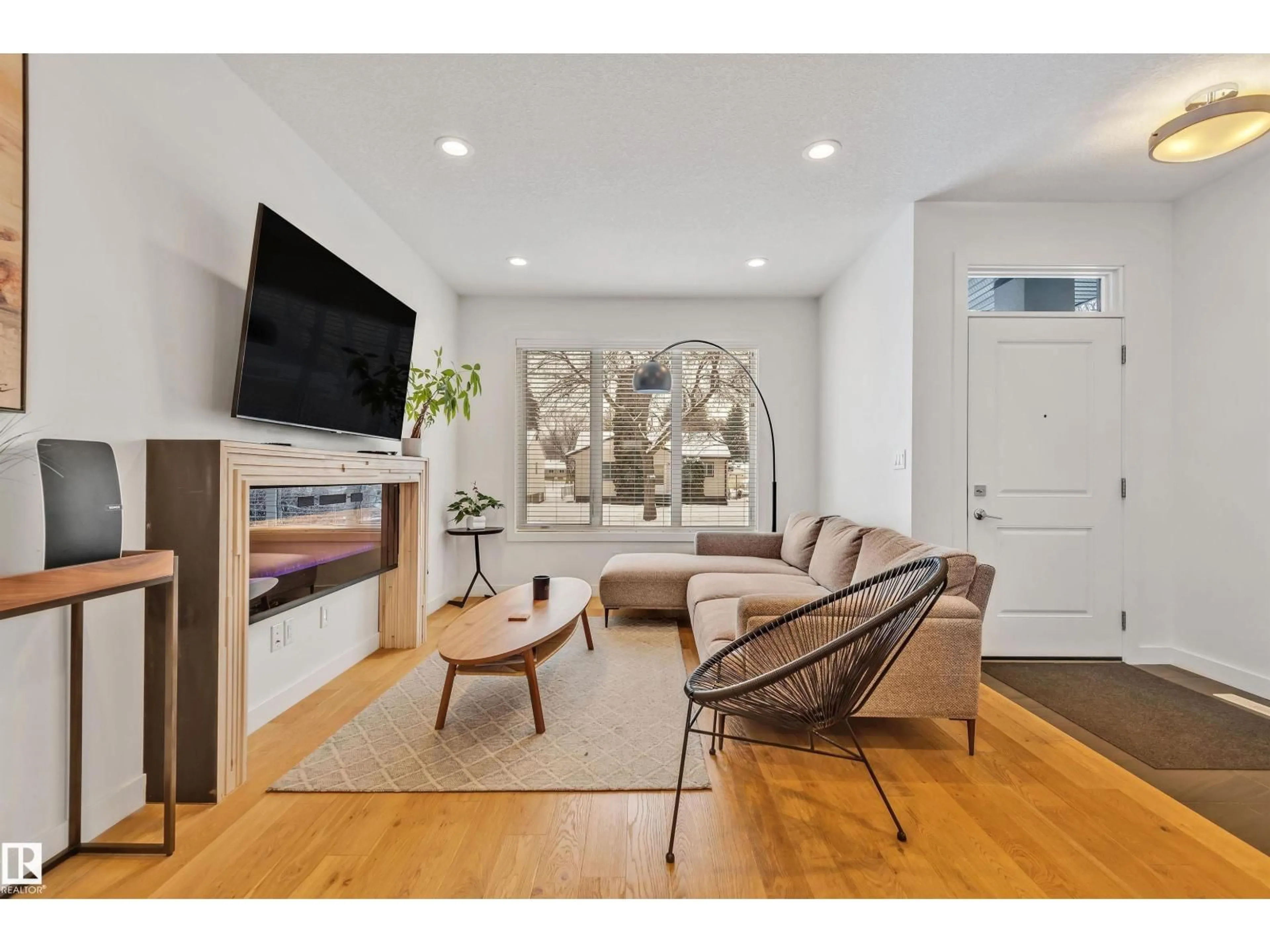 Living room with furniture, unknown for 7944 81 AV, Edmonton Alberta T6C0V7