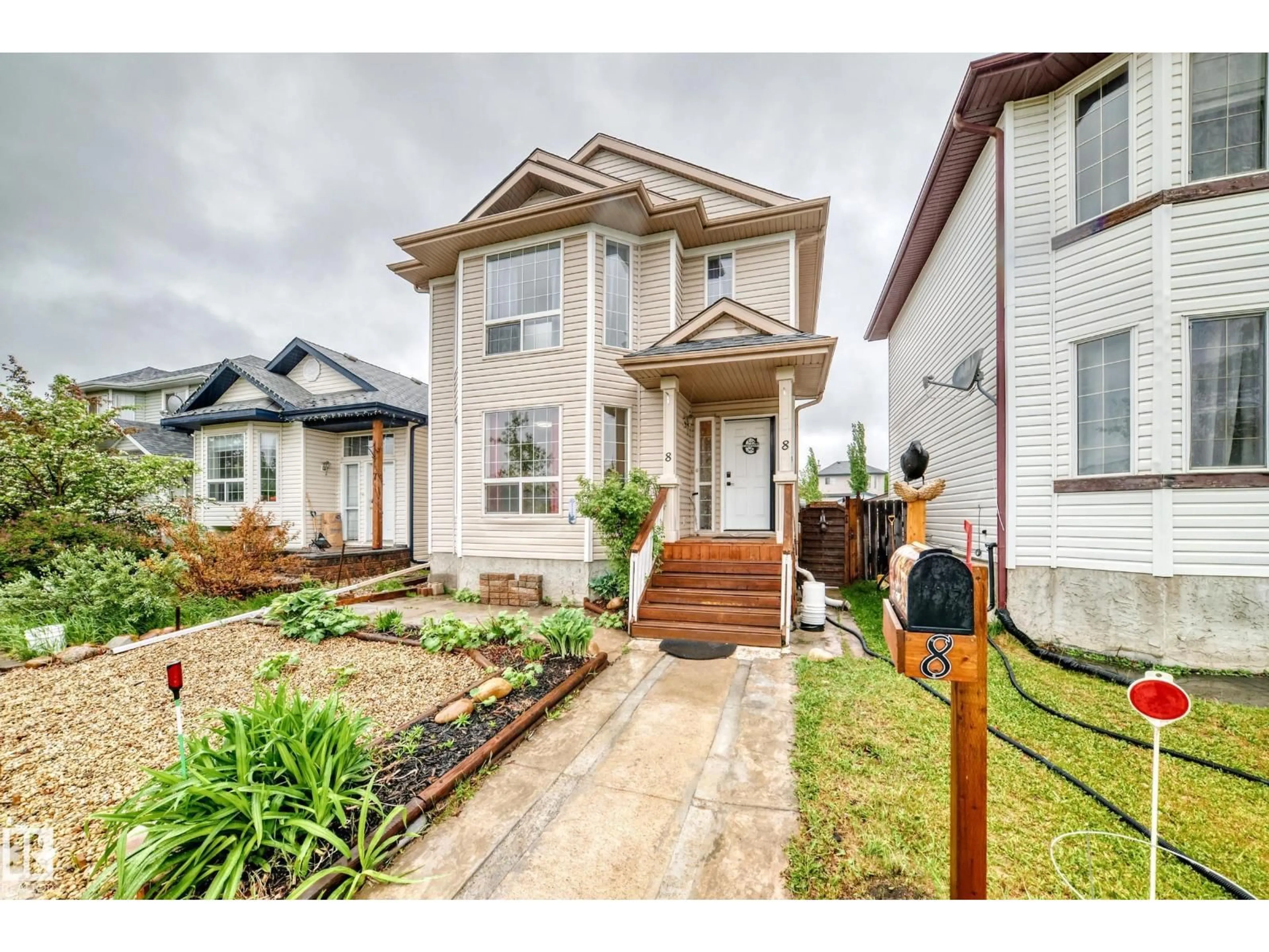 Home with brick exterior material, street for 8 CAMPBELL CO, Leduc Alberta T9E8J9