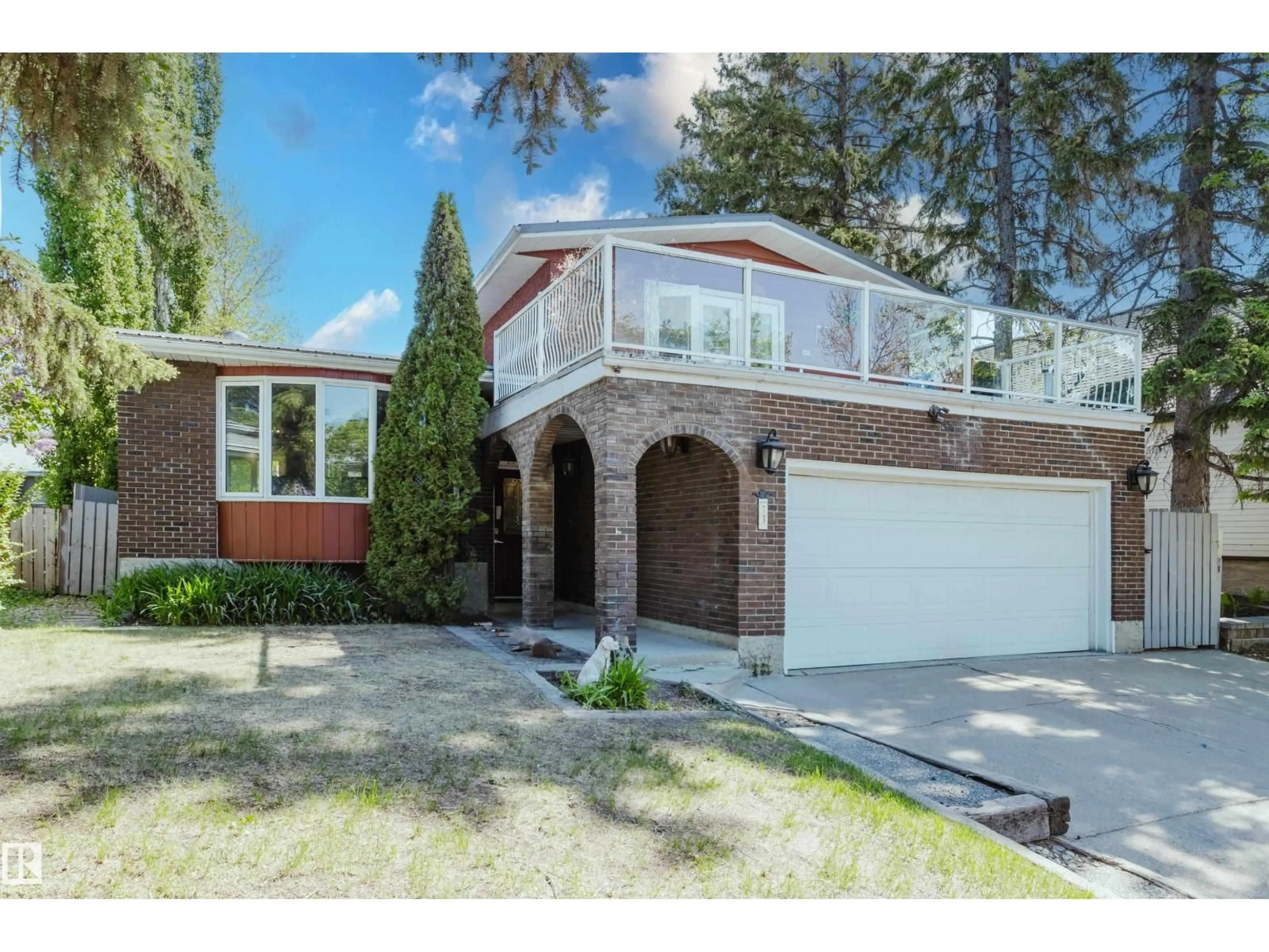 Home with brick exterior material, street for 33 MILL DR, St. Albert Alberta T8N1J5
