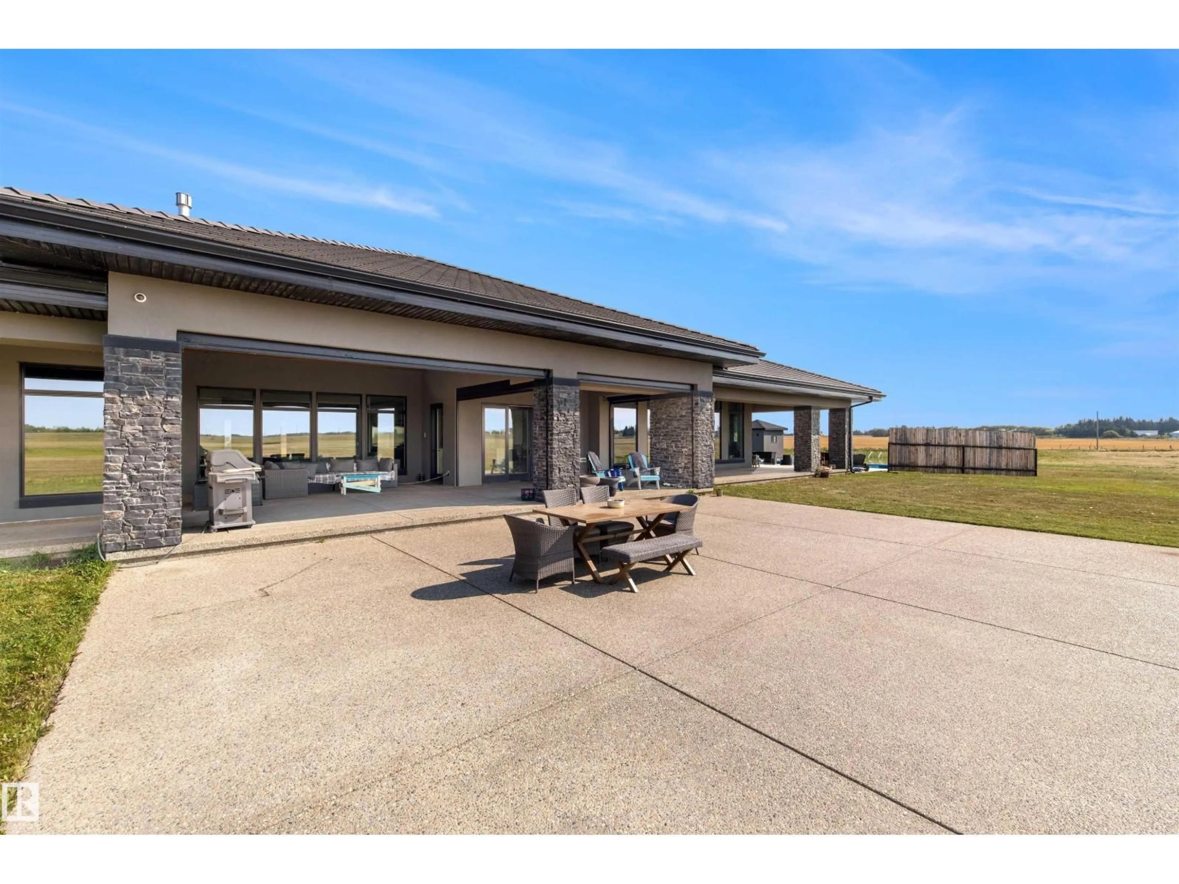 Patio, water/lake/river/ocean view for 25056 TWP ROAD 492, Rural Leduc County Alberta T4X2M6