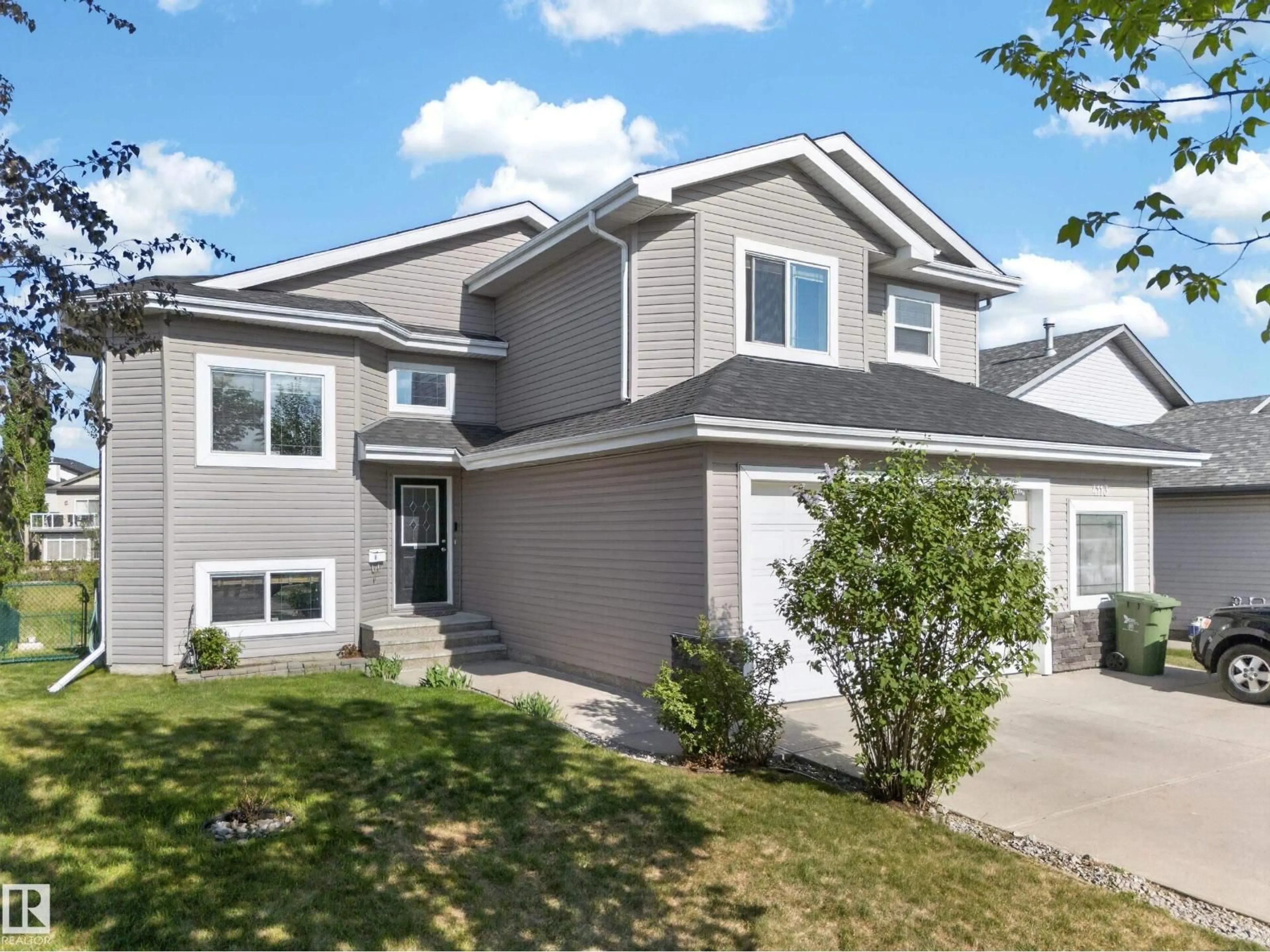 Home with vinyl exterior material, street for 4113 59 STREET, Beaumont Alberta T4X1P4
