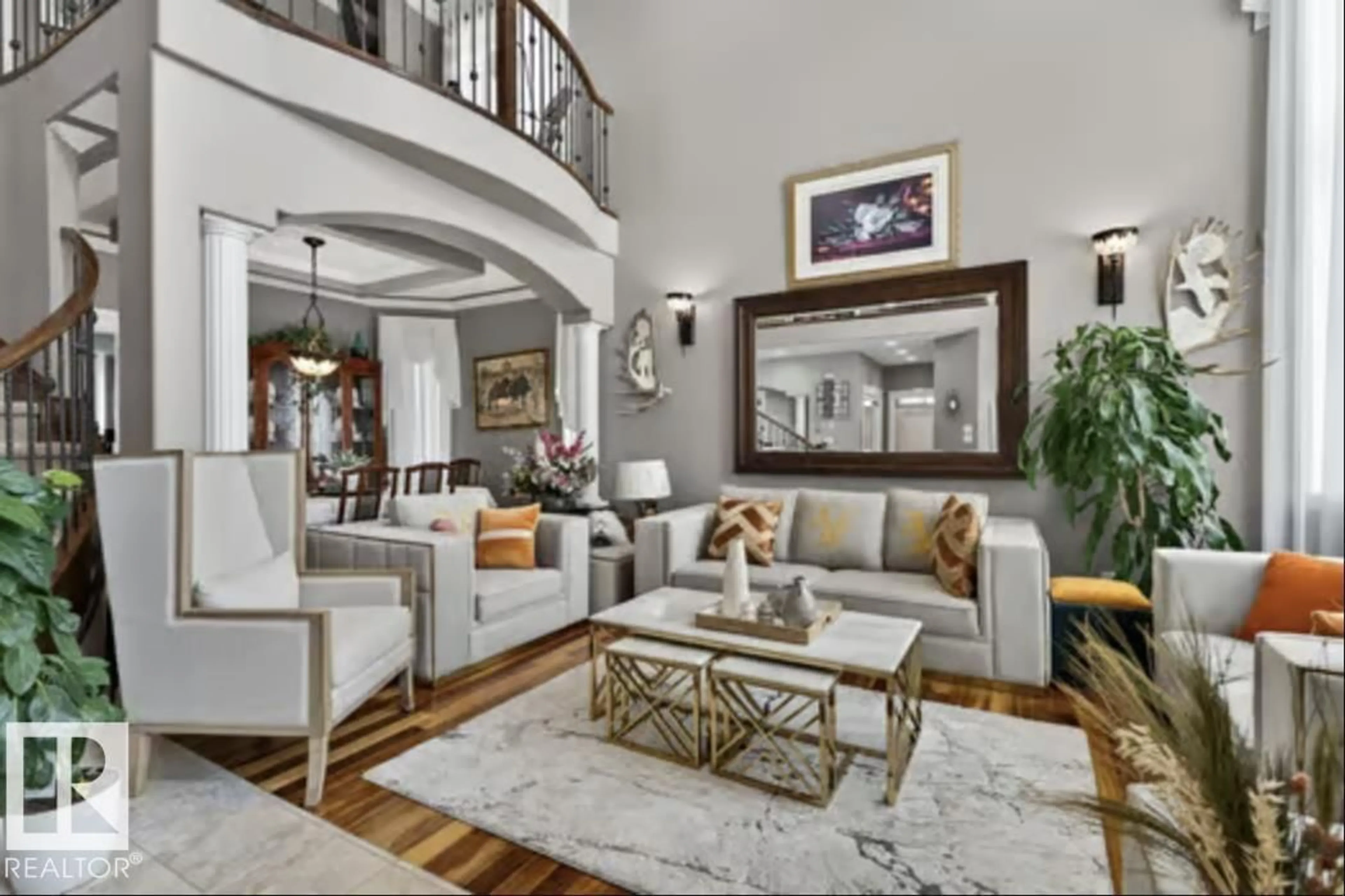 Living room with furniture, unknown for 1508 PALMER CL, Edmonton Alberta T5T6W3