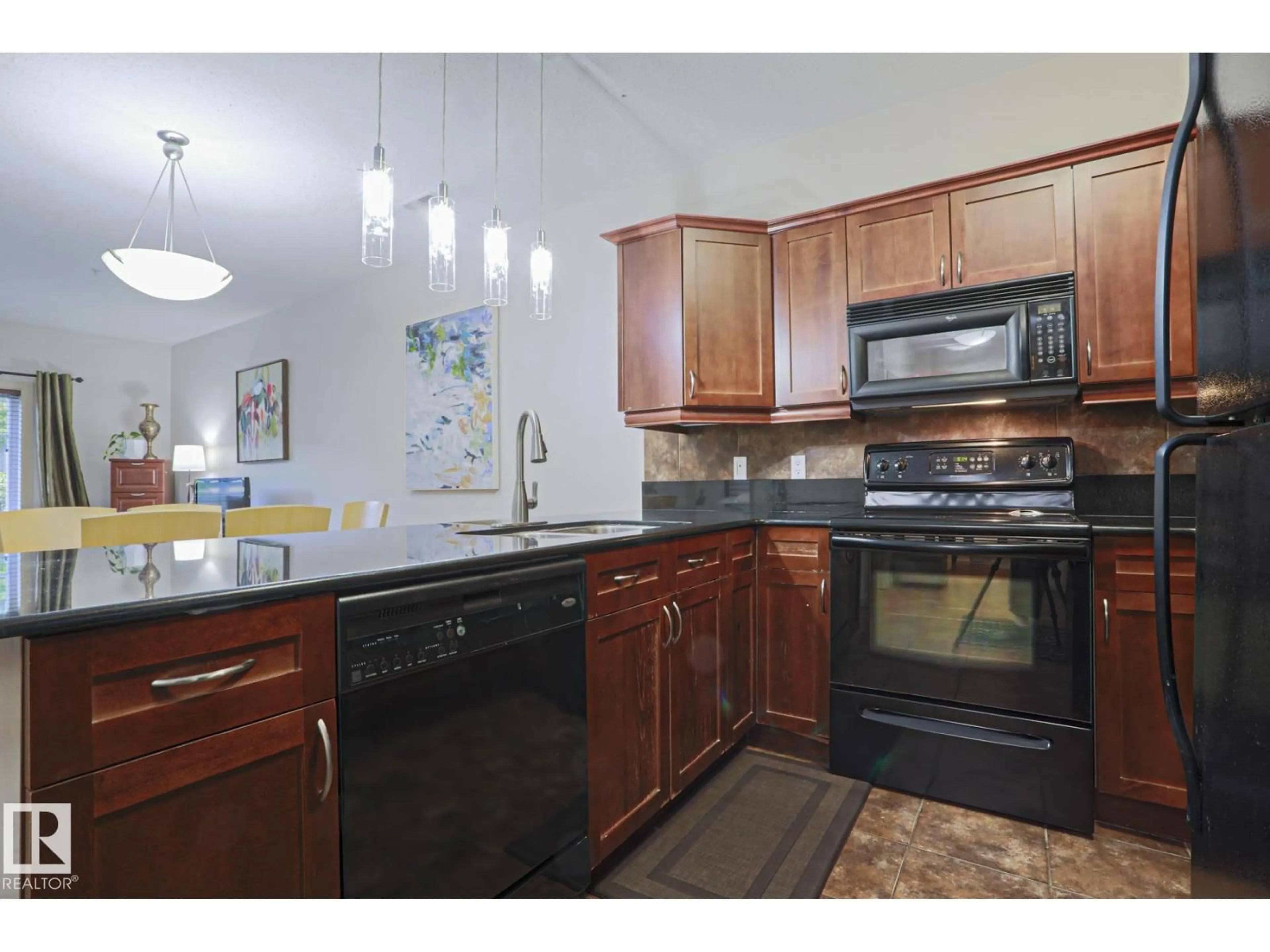Standard kitchen, unknown for 160 - 117 MAGRATH RD, Edmonton Alberta T6R3T7