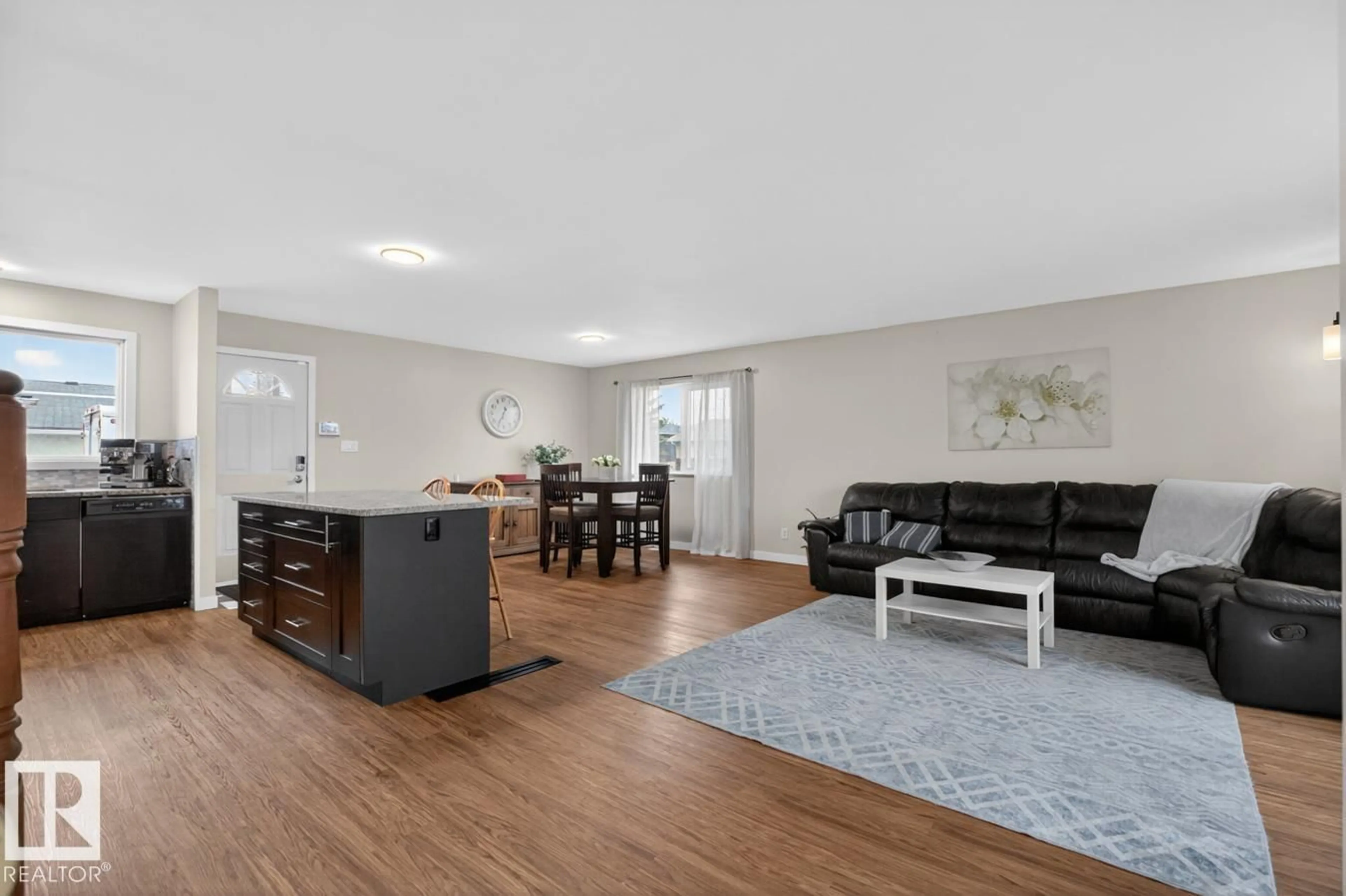 Living room with furniture, unknown for 3437 136A AV, Edmonton Alberta T5A2W5