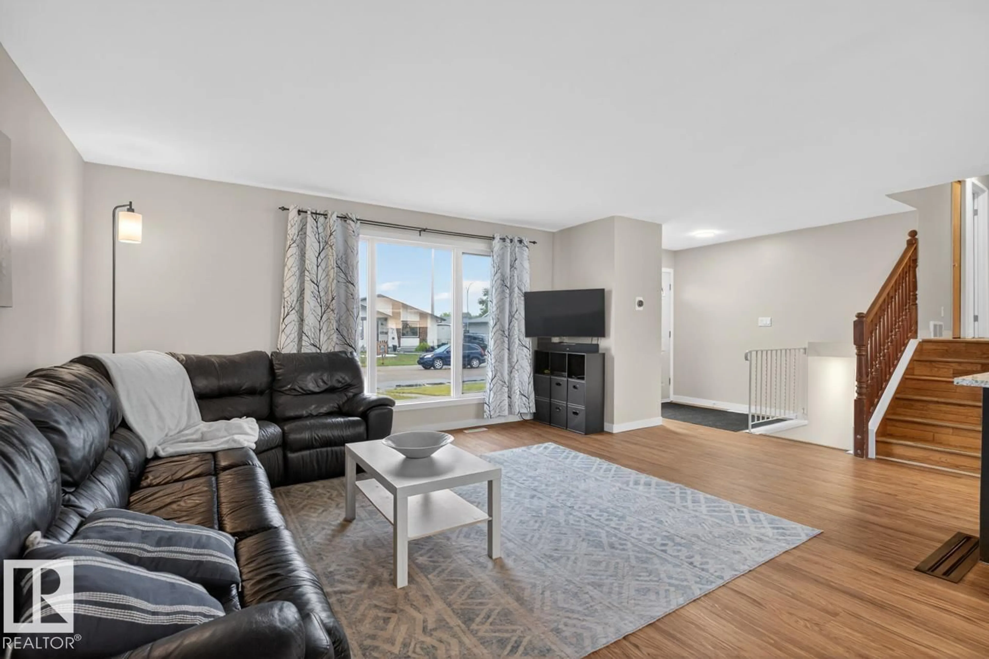Living room with furniture, unknown for 3437 136A AV, Edmonton Alberta T5A2W5