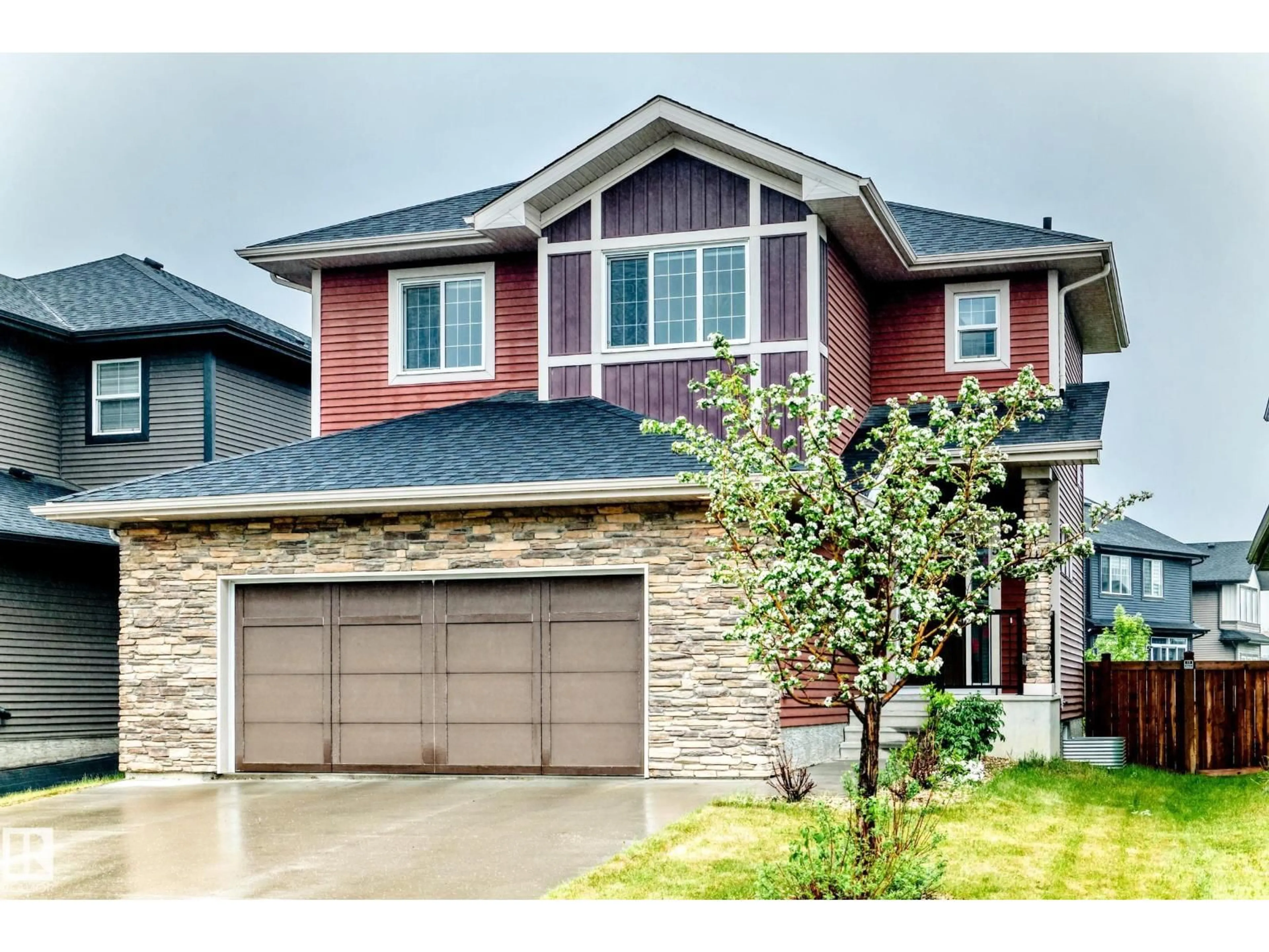 Home with brick exterior material, street for 554 MERLIN LANDING LD, Edmonton Alberta T5S0H3