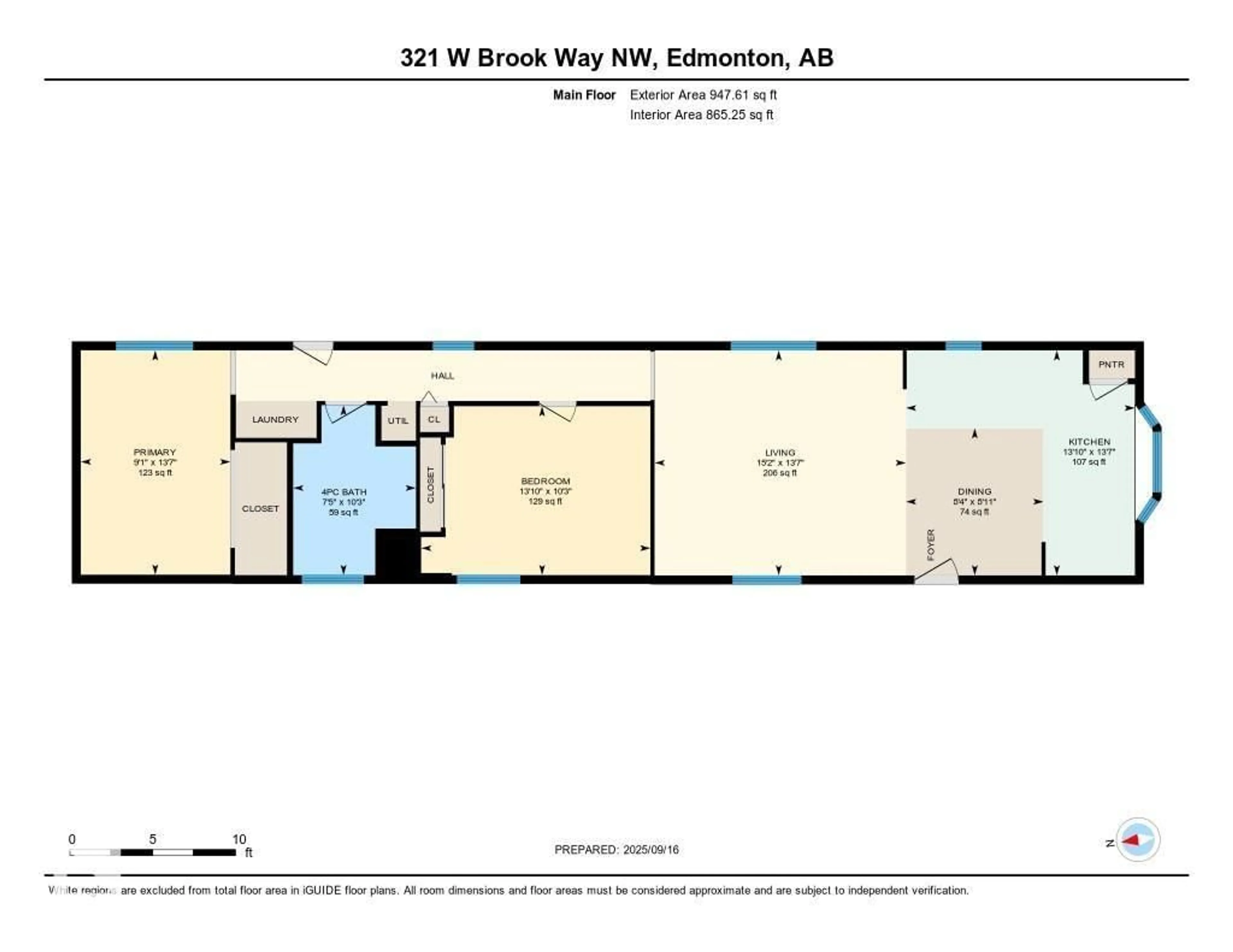 Floor plan for 321 WESTBROOK WY, Edmonton Alberta T5S1T6