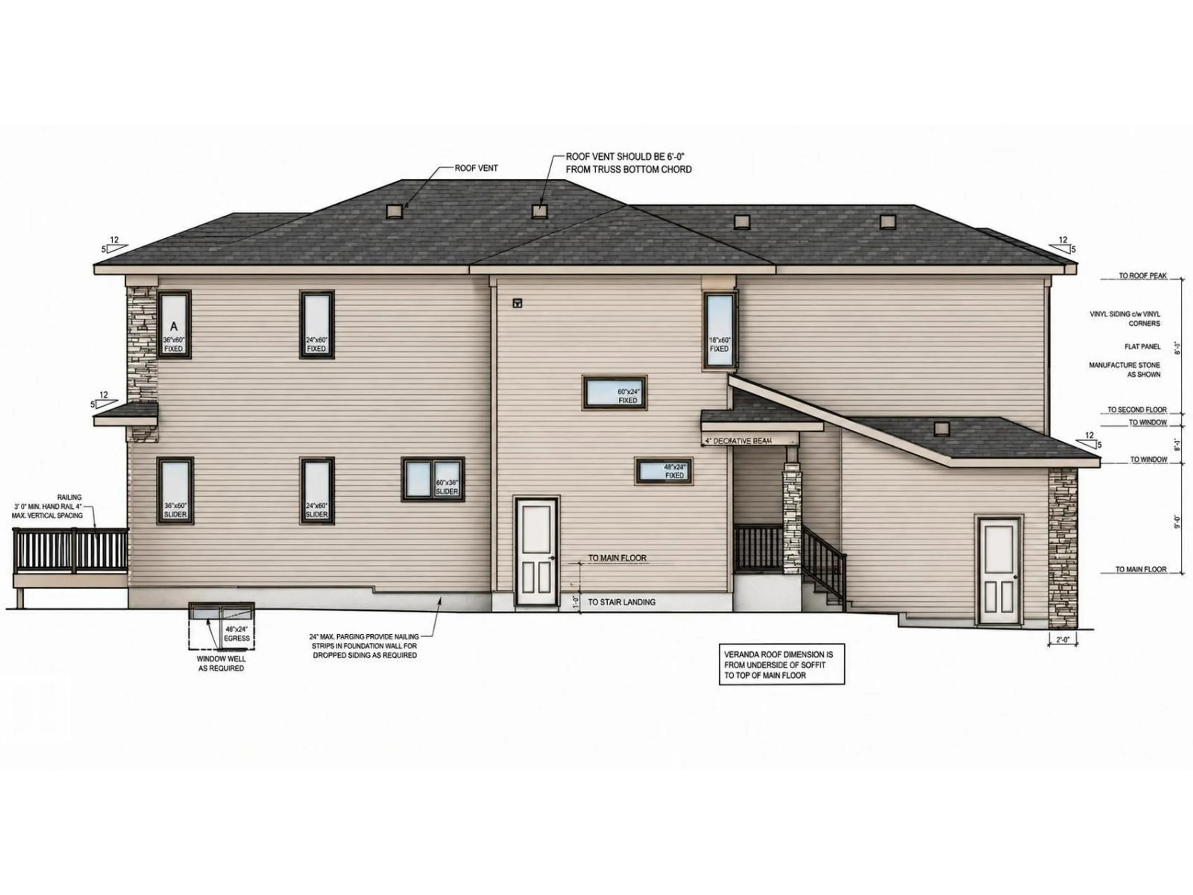 Floor plan for 361 LINDEN LO, Leduc Alberta T9E1T2