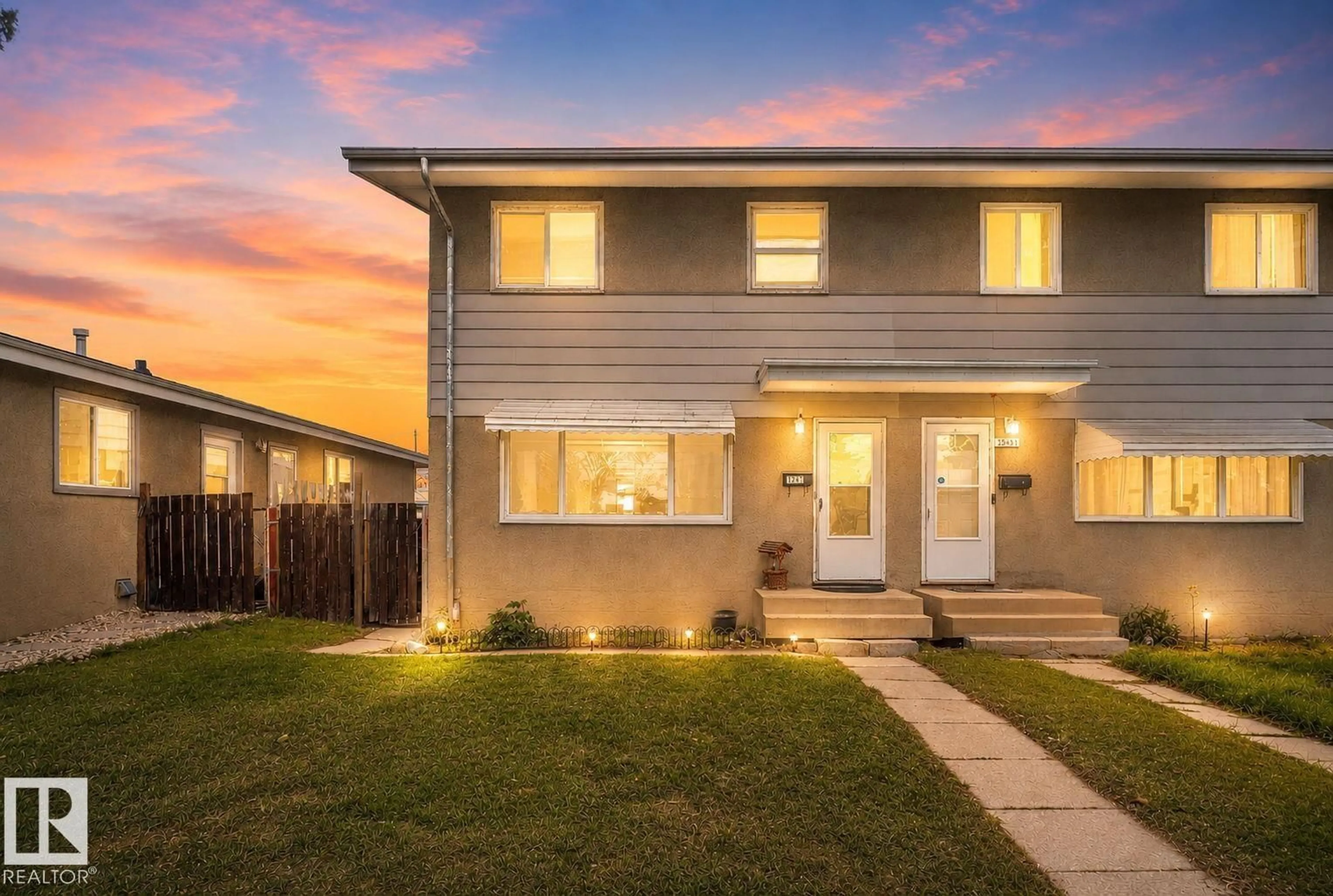 Home with vinyl exterior material, street for 13433 101 ST, Edmonton Alberta T5E4G5