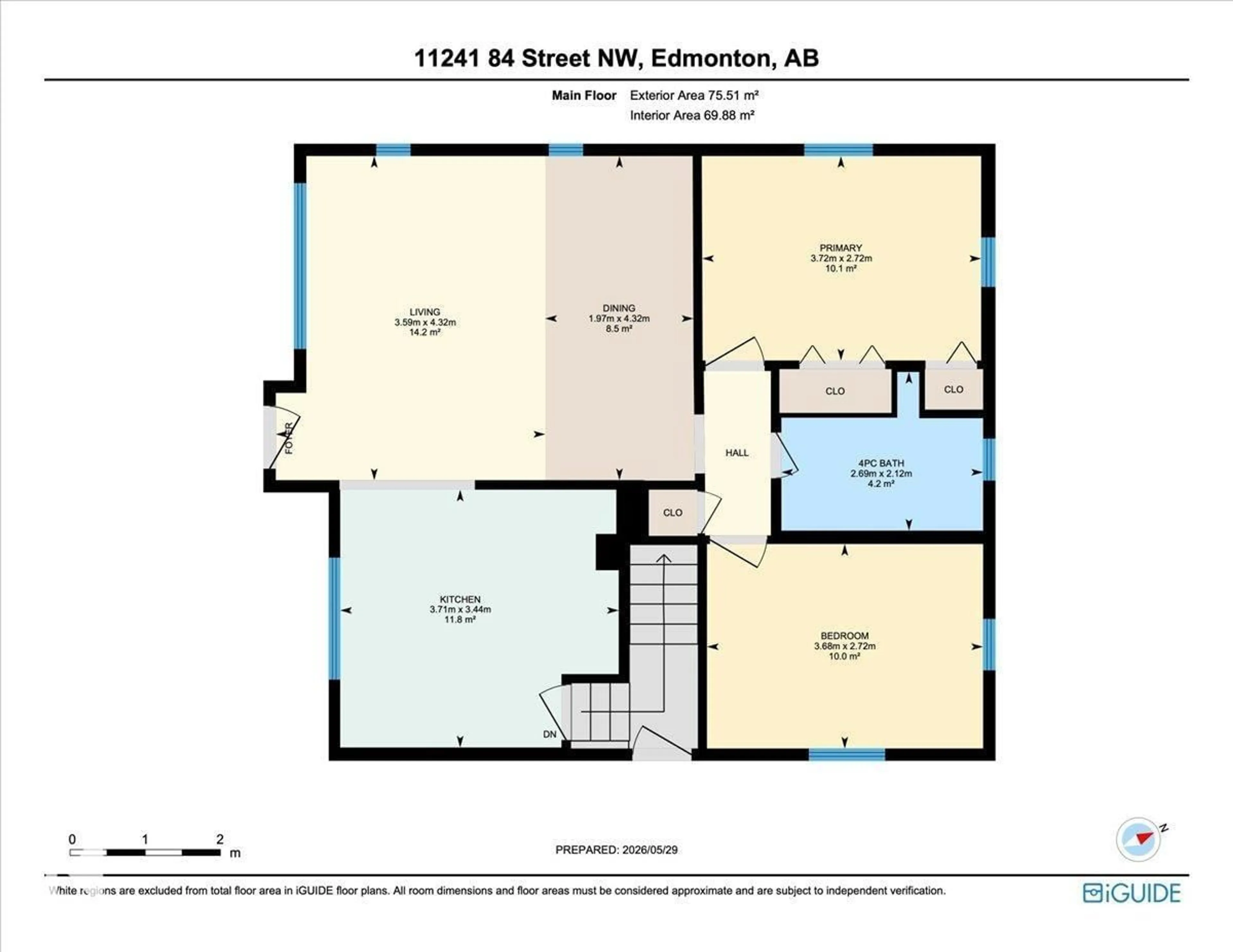 Floor plan for NW - 11241 84 ST, Edmonton Alberta T5B3B1