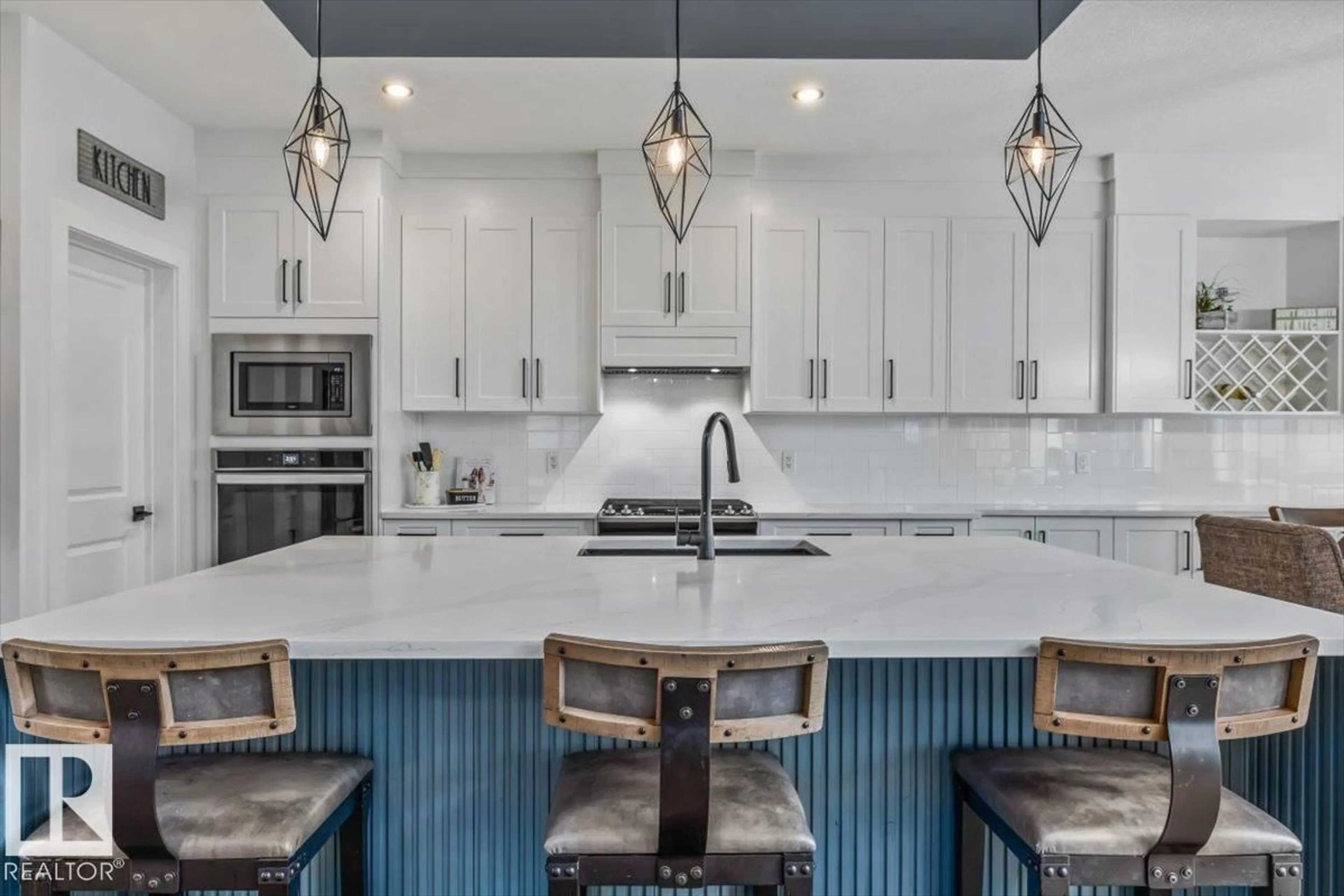 Contemporary kitchen, ceramic/tile floor for 4 DALQUIST, Leduc Alberta T9E0N4