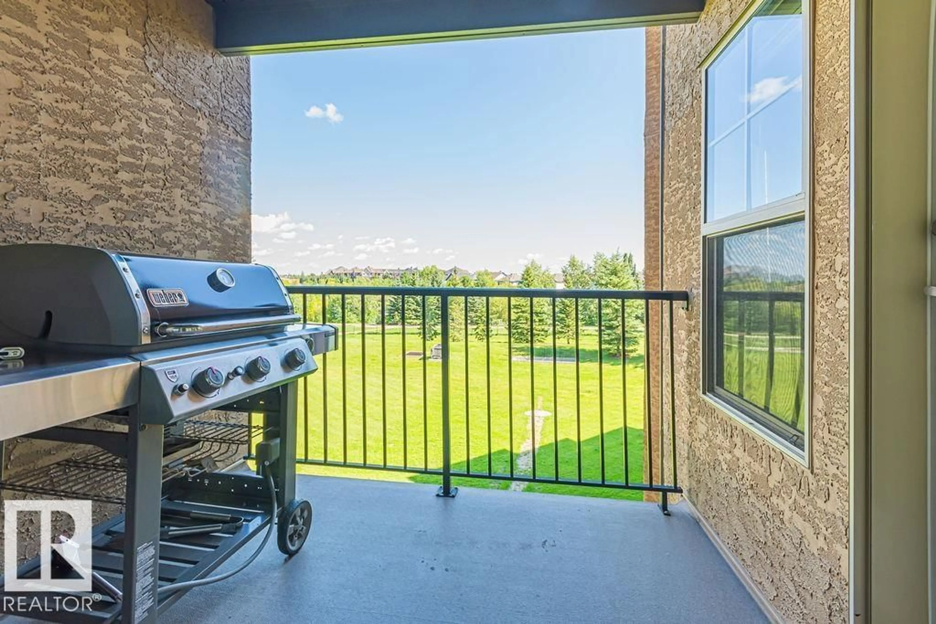 Patio, water/lake/river/ocean view for #311 - 11453 ELLERSLIE RD, Edmonton Alberta T6W1T3