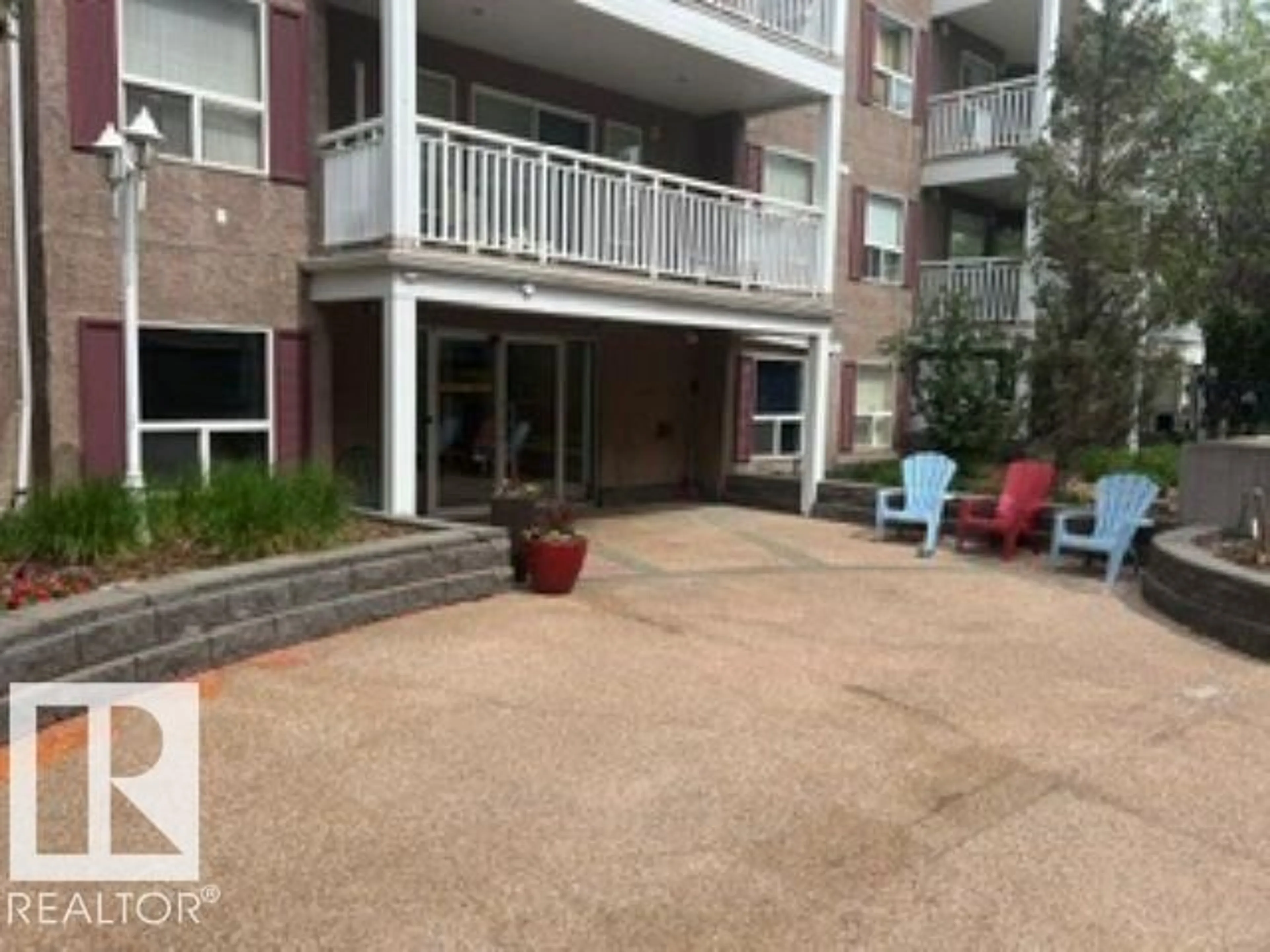 Patio, unknown for 415 10951 124 ST NW, Edmonton Alberta T5M4E1