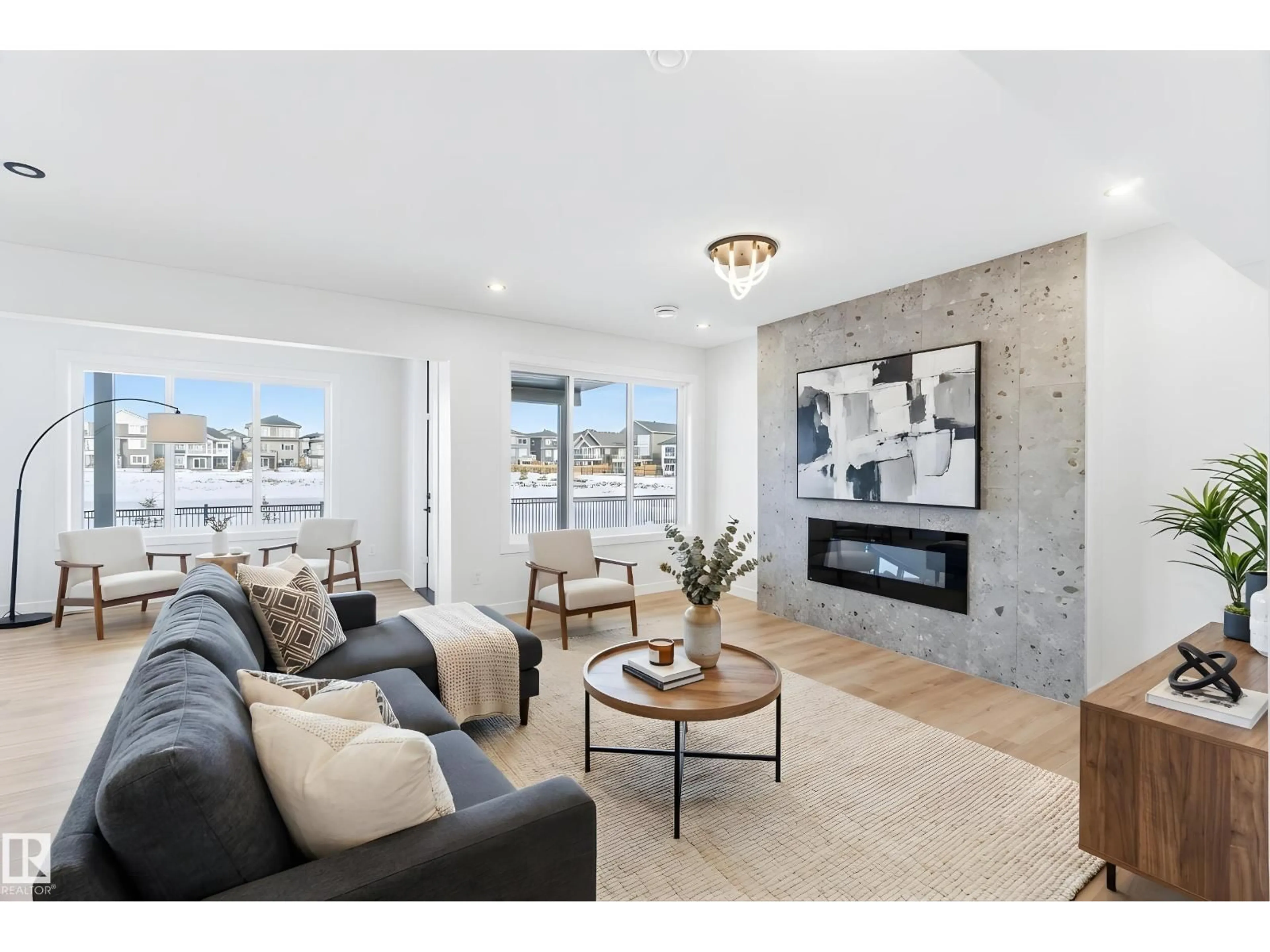 Living room with furniture, unknown for 72 ELDRIDGE PT, St. Albert Alberta T8N8C4