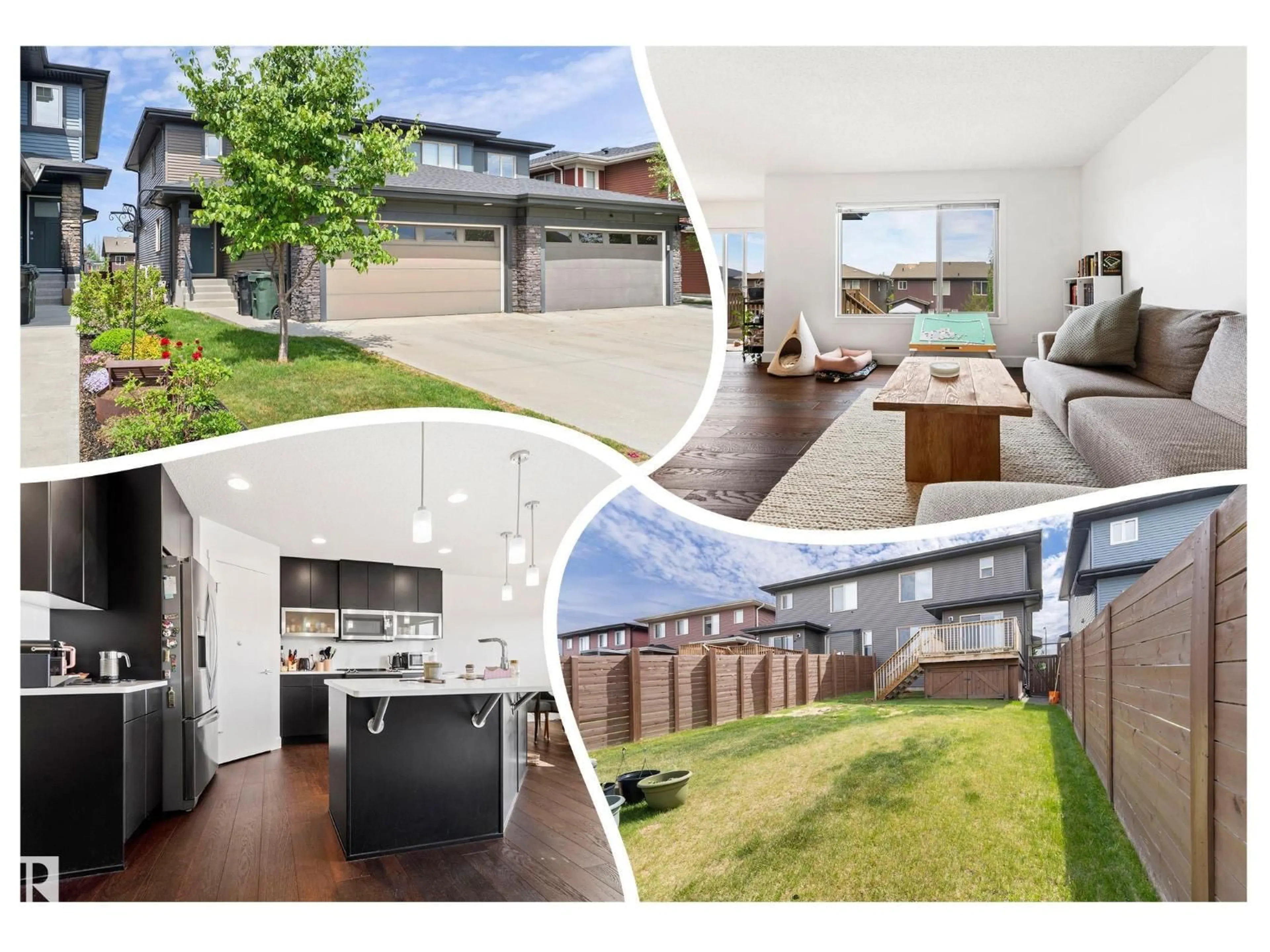 A pic from outside/outdoor area/front of a property/back of a property/a pic from drone, street for 50 VANDERBILT CM, Spruce Grove Alberta T7X0S9