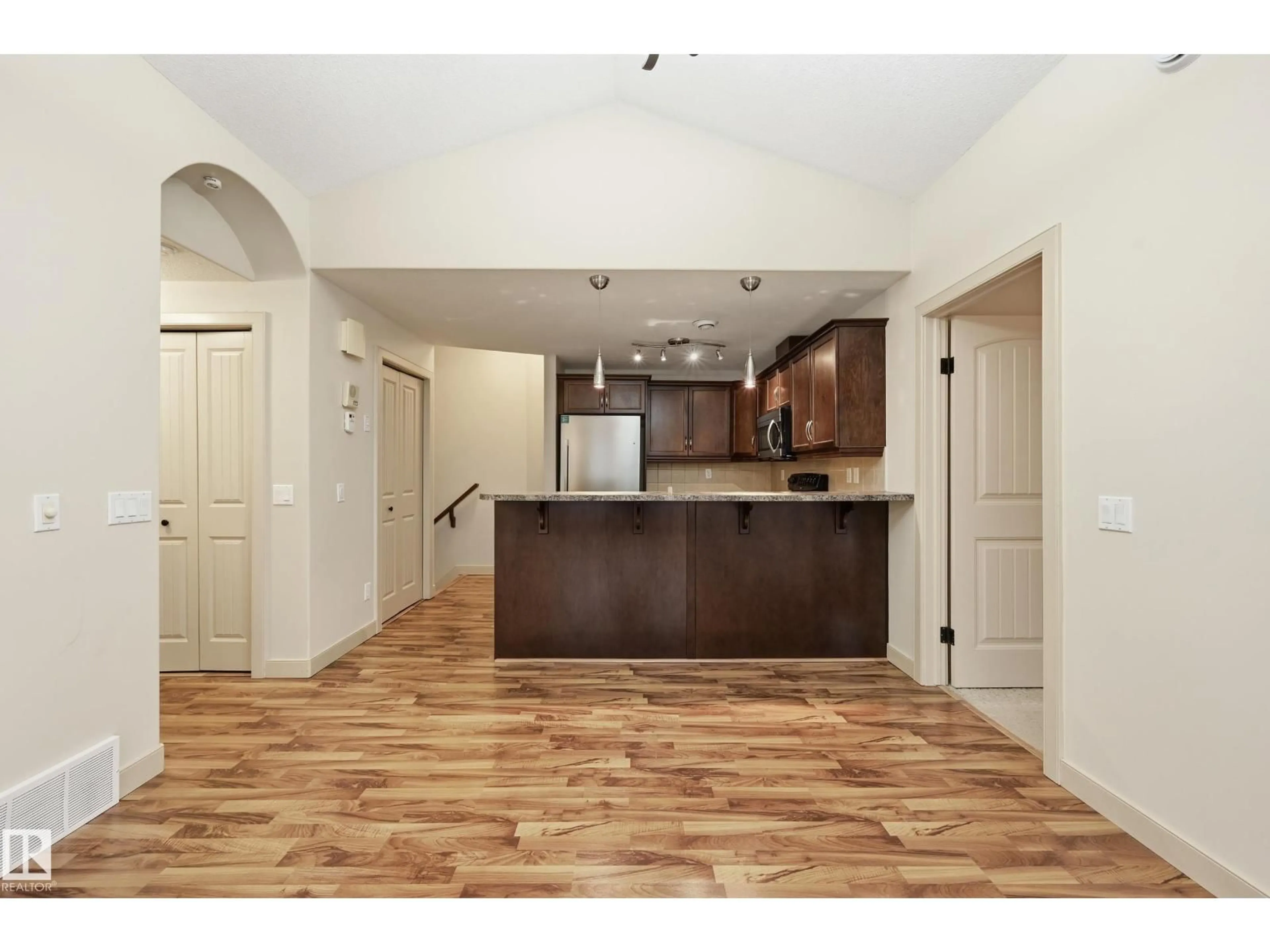 Open concept kitchen, unknown for 50 - 2565 HANNA CR, Edmonton Alberta T6R3P7
