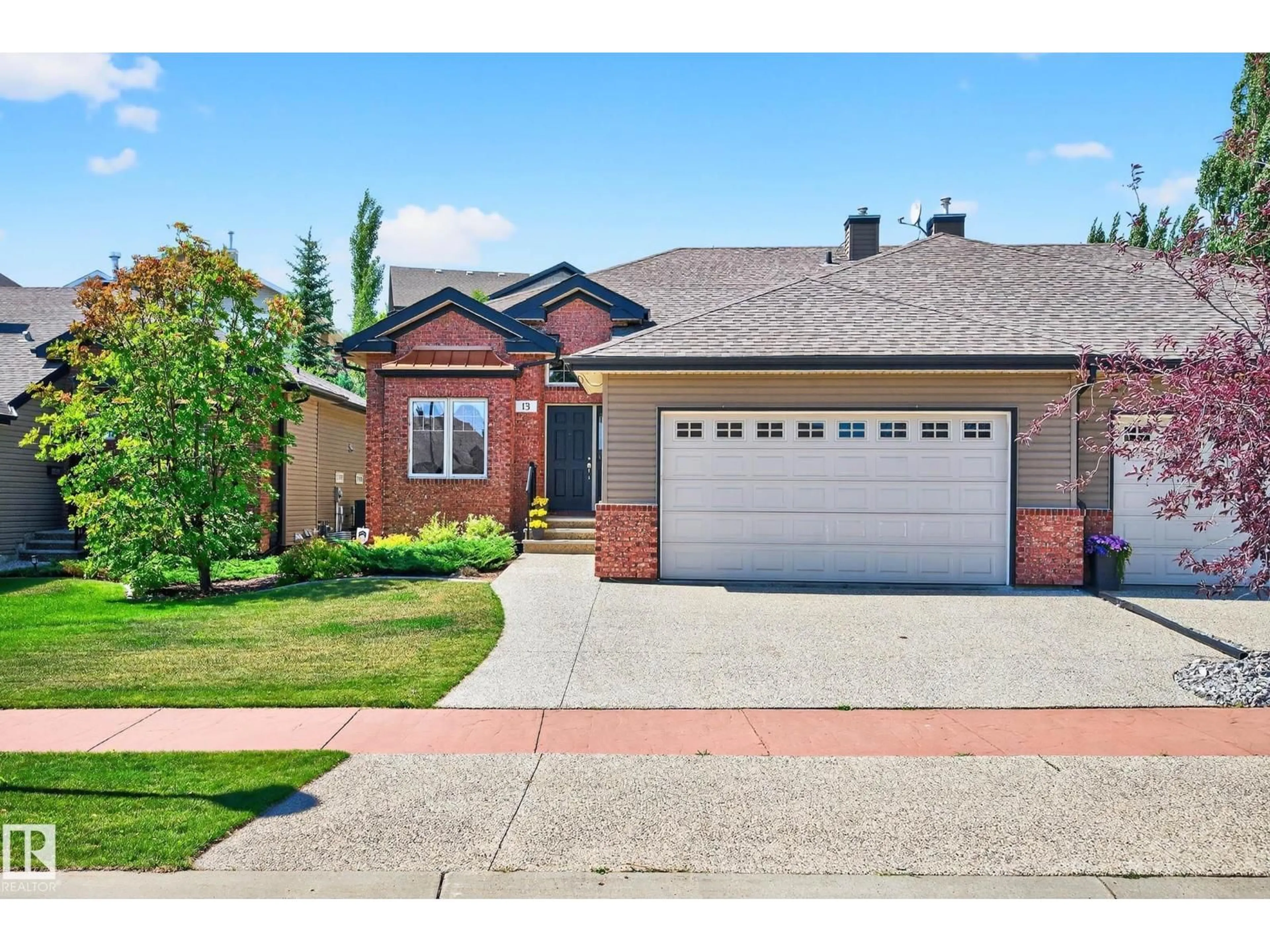 Home with brick exterior material, street for 13 OAKCREST TC, St. Albert Alberta T8N3L1