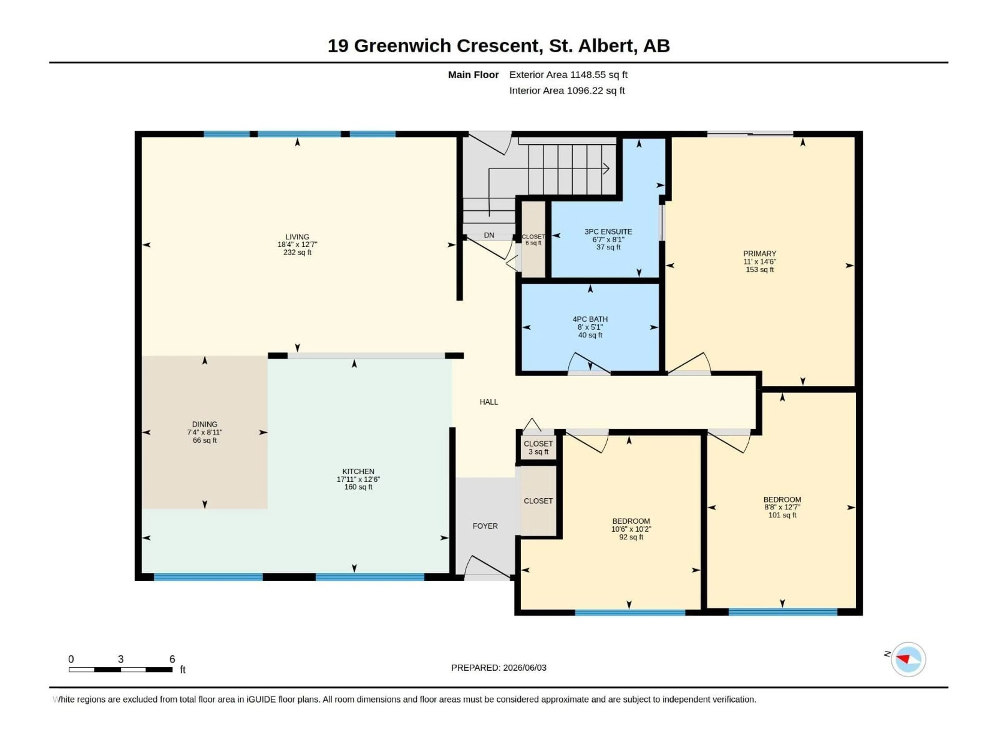 Floor plan for 19 GREENWICH CR, St. Albert Alberta T8N0Z5