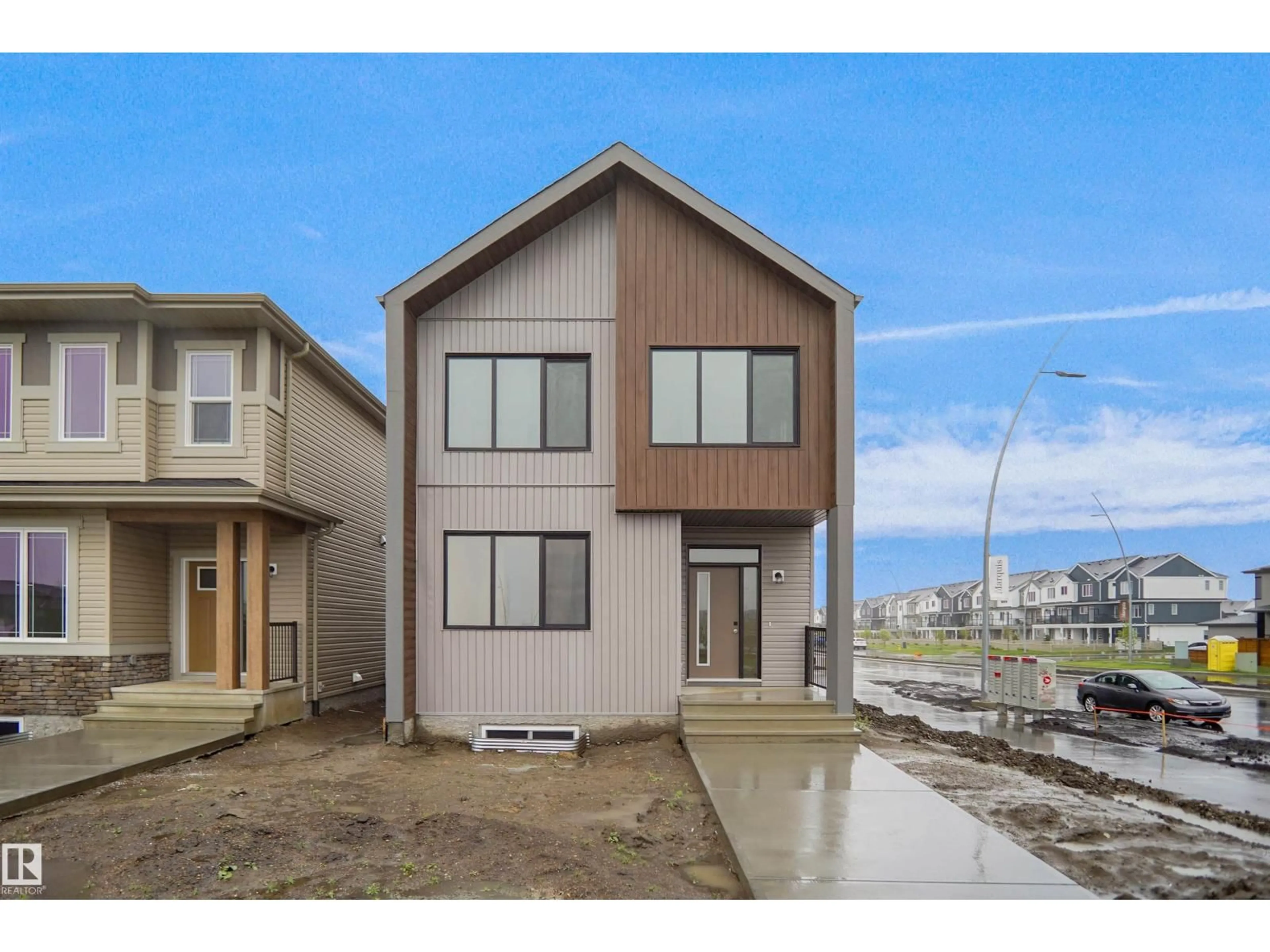 Home with vinyl exterior material, unknown for NE - 17506 5A ST, Edmonton Alberta T5Y4G1