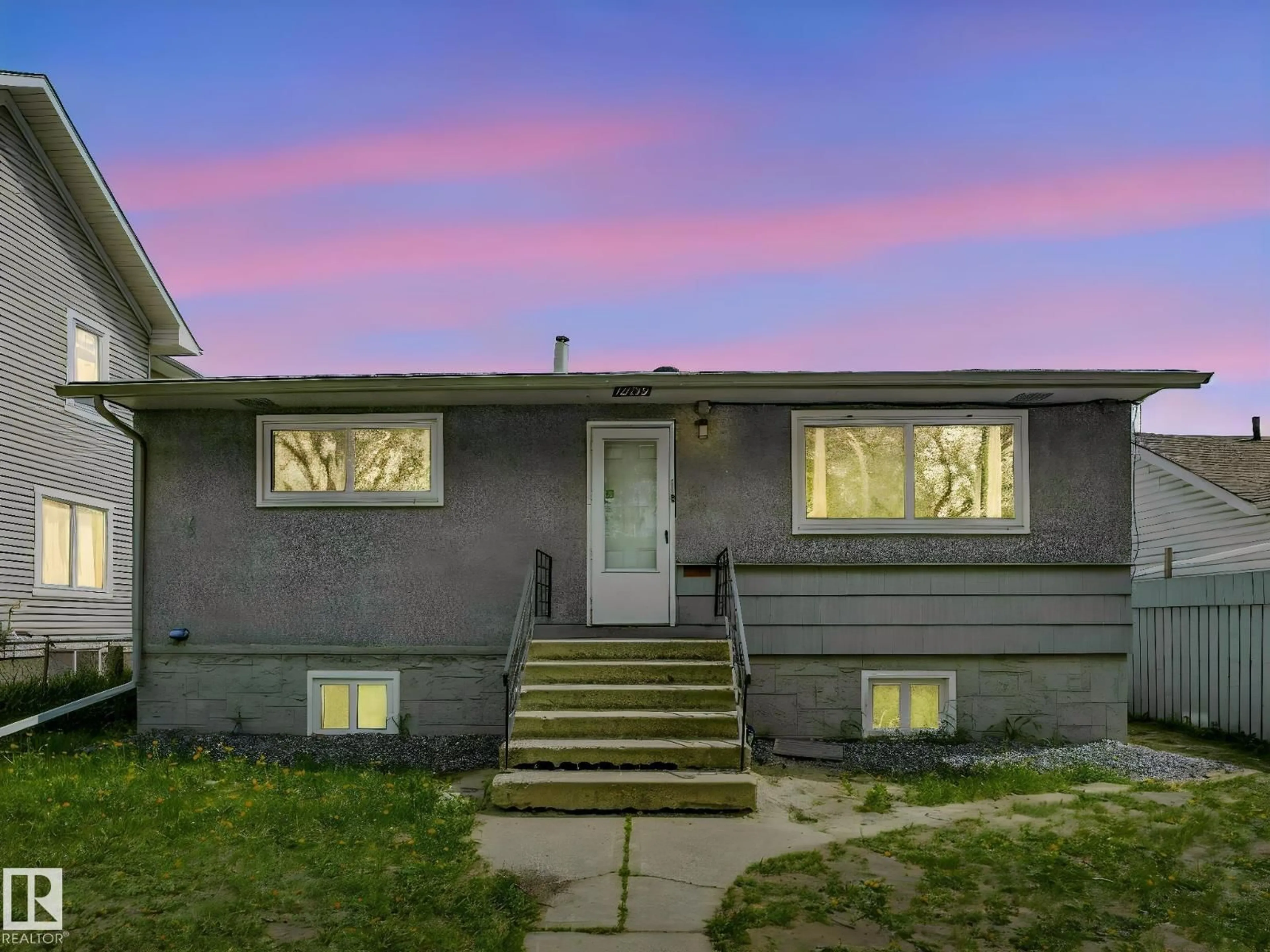 Home with vinyl exterior material, street for NW - 12139 81 ST, Edmonton Alberta T5B2S9
