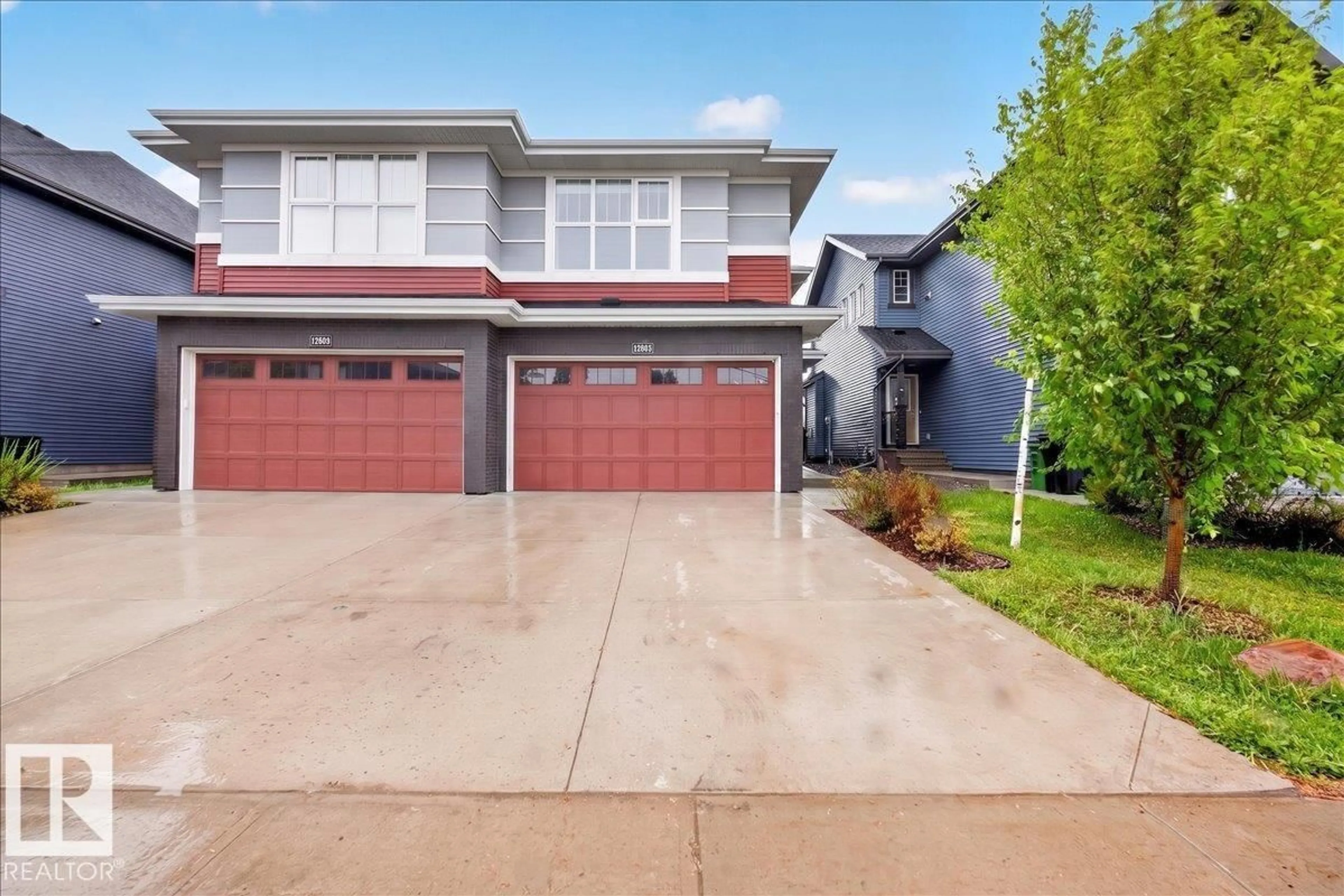 A pic from outside/outdoor area/front of a property/back of a property/a pic from drone, street for NW - 12803 205 ST, Edmonton Alberta T5S0L8