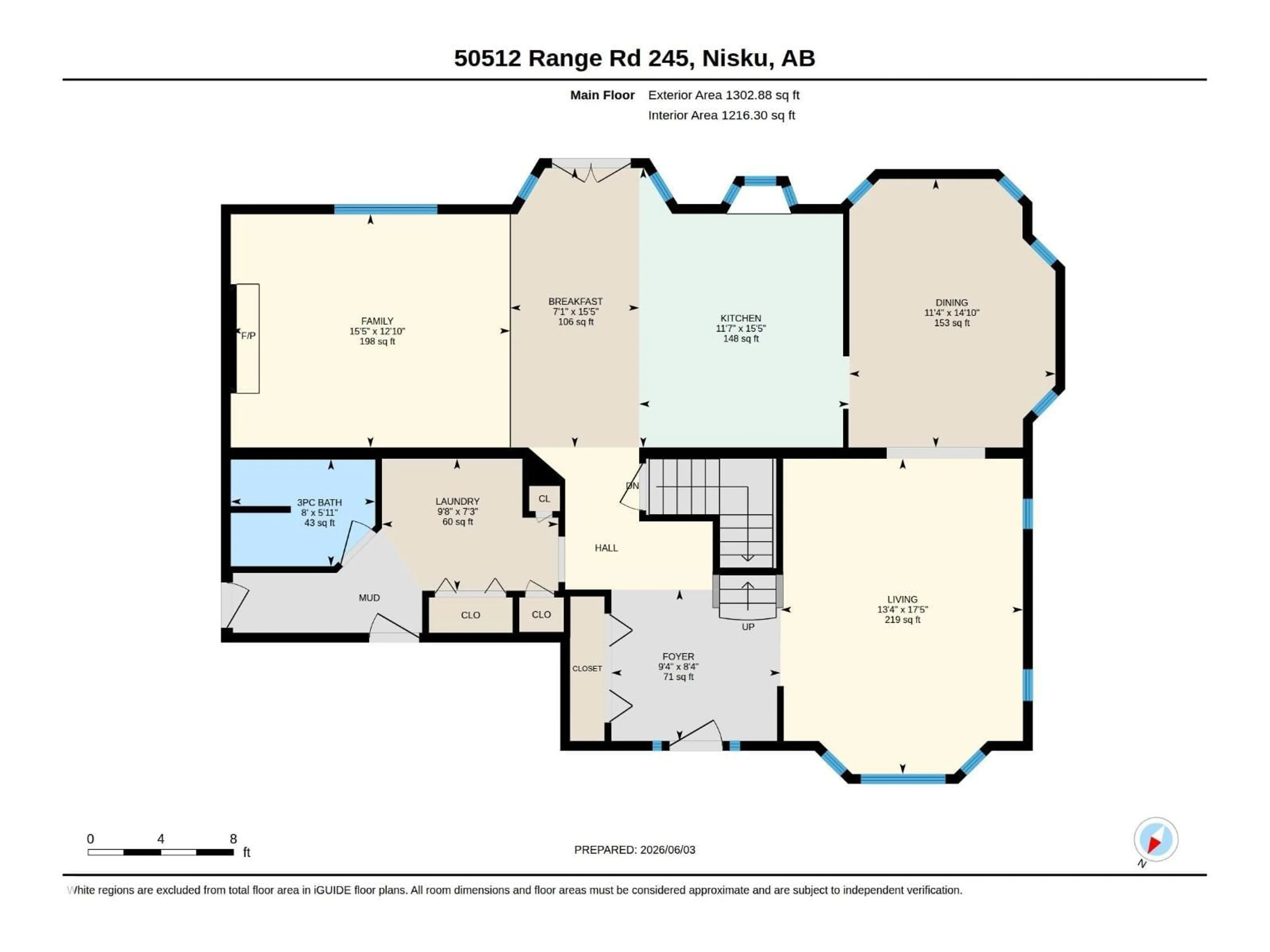 Floor plan for 390 50512 RGE RD 245, Rural Leduc County Alberta T6H4N6