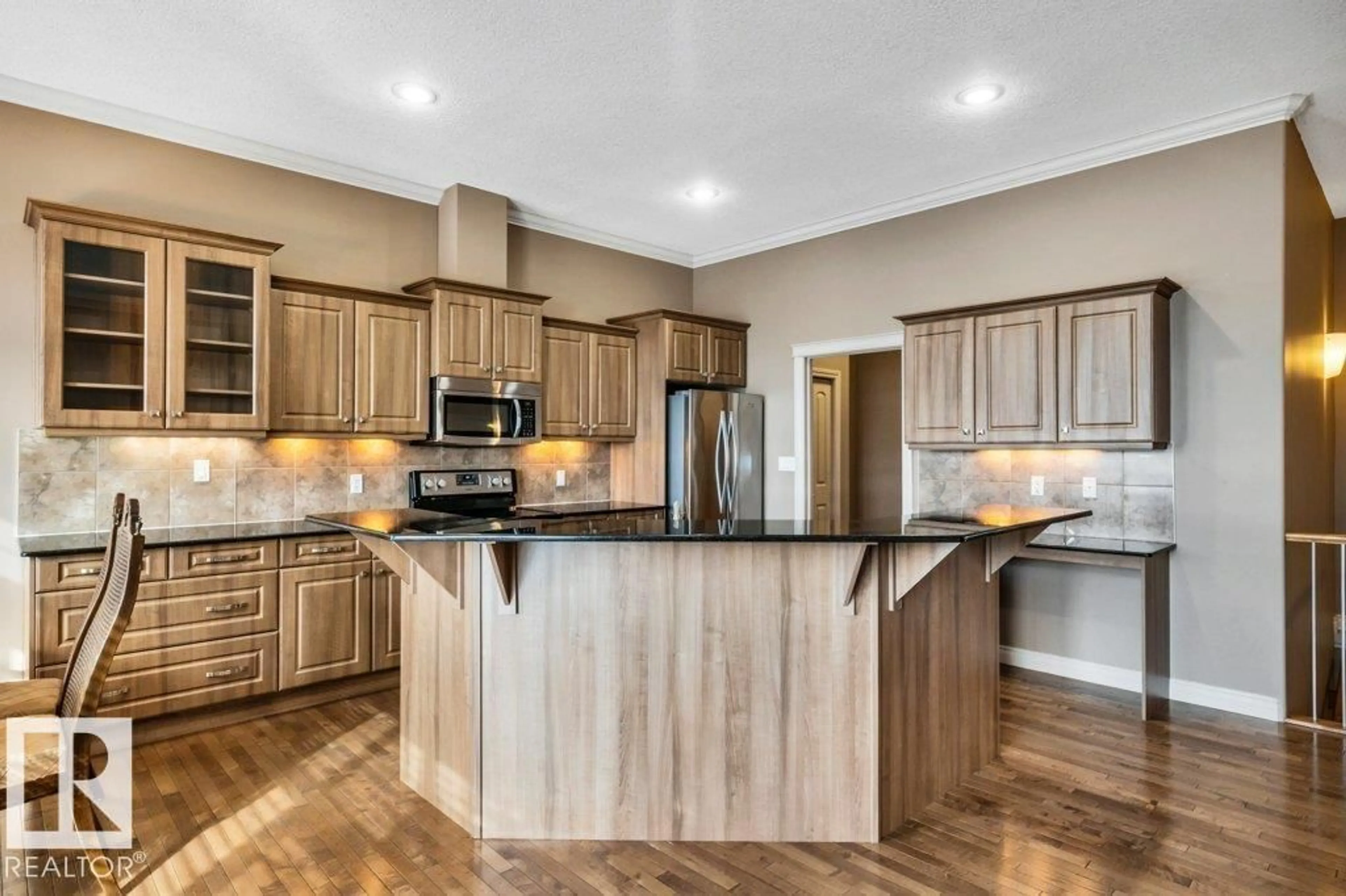 Open concept kitchen, unknown for #17 - 12610 15 AV, Edmonton Alberta T6W1X1