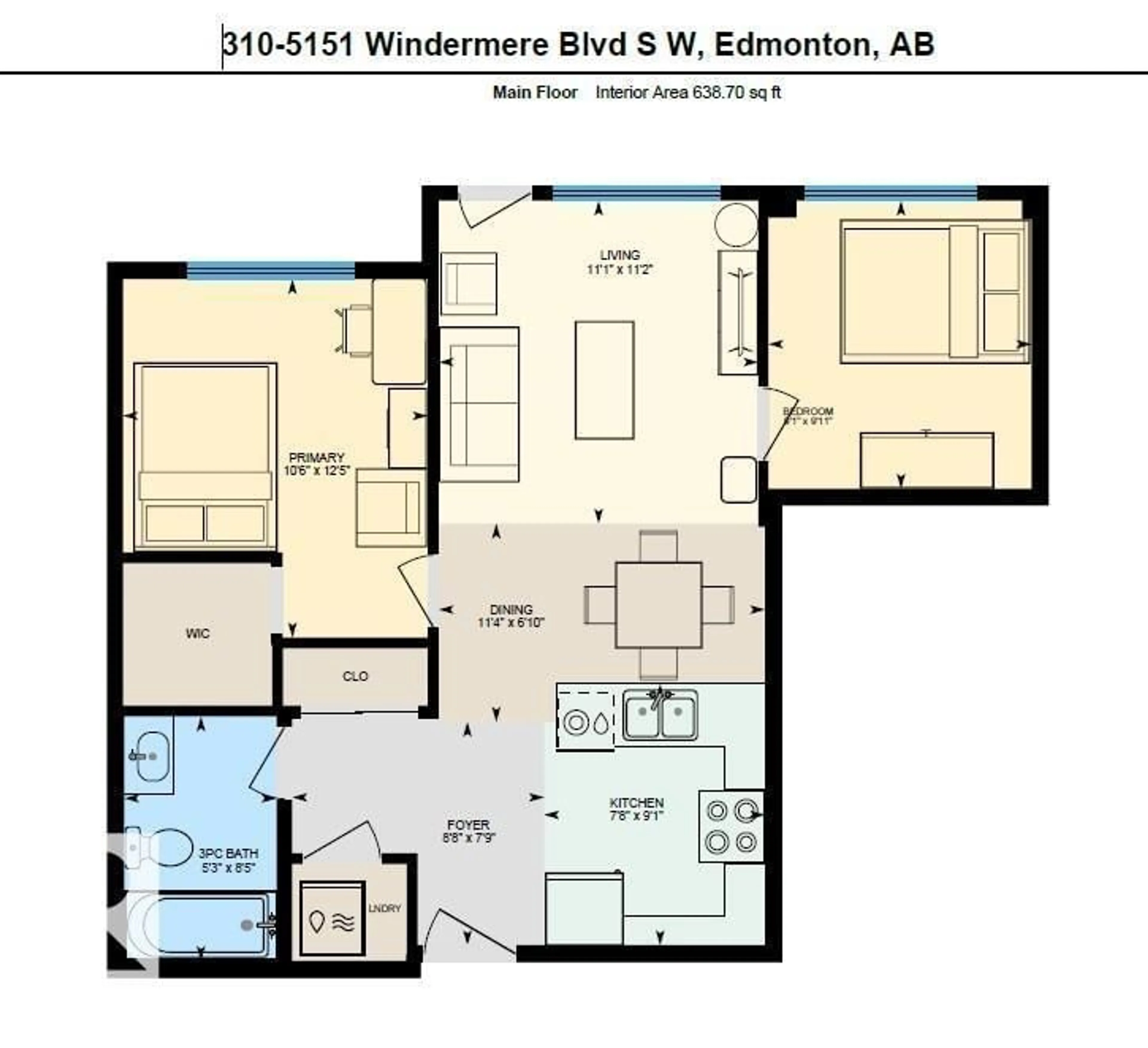 Unknown for 5151 - 310 WINDERMERE BV, Edmonton Alberta T6W2K4