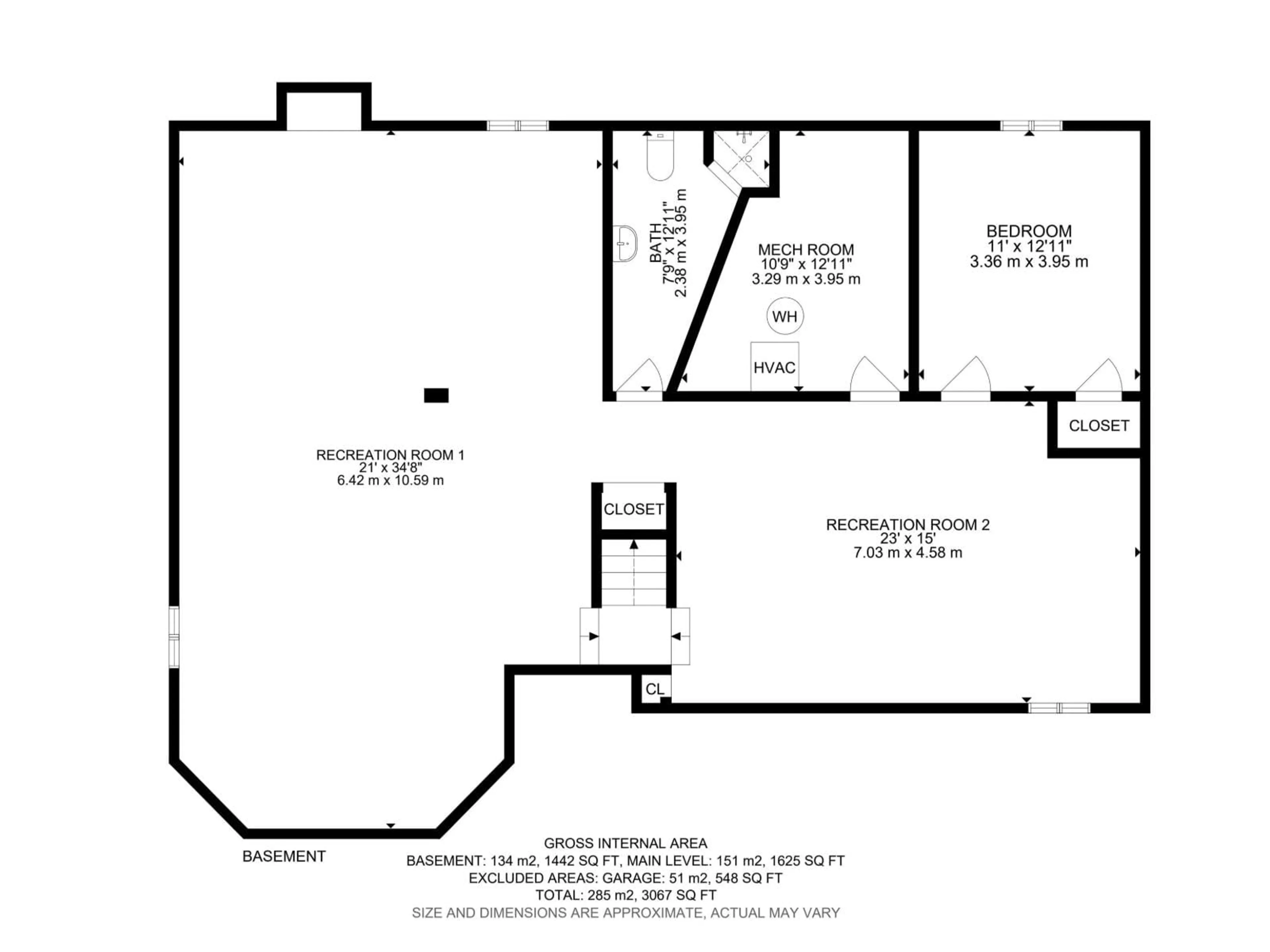 Floor plan for 2907 49 ST, Edmonton Alberta T6L6B7