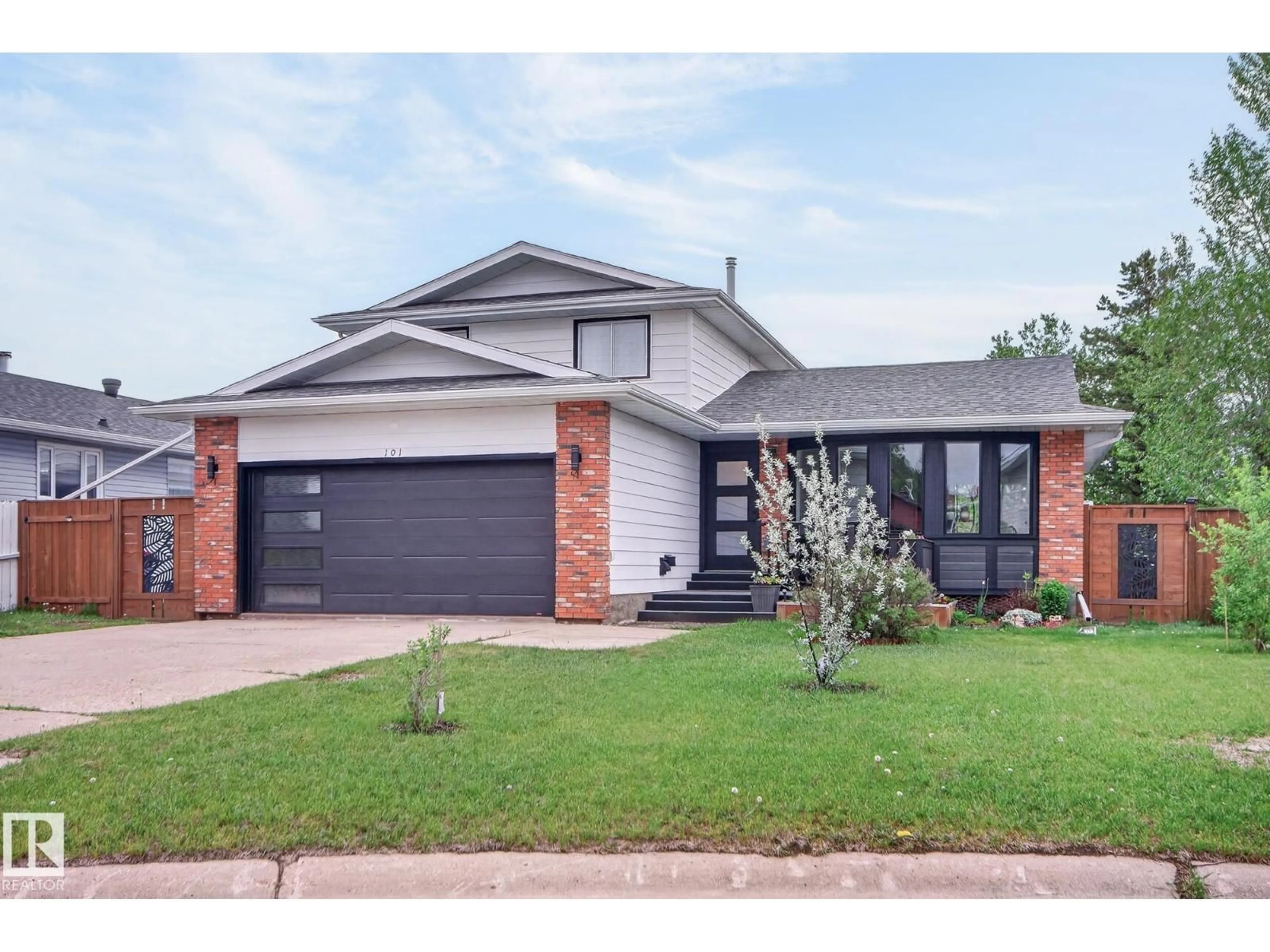 Home with brick exterior material, street for 101 HILLSIDE PL, Millet Alberta T0C1Z0