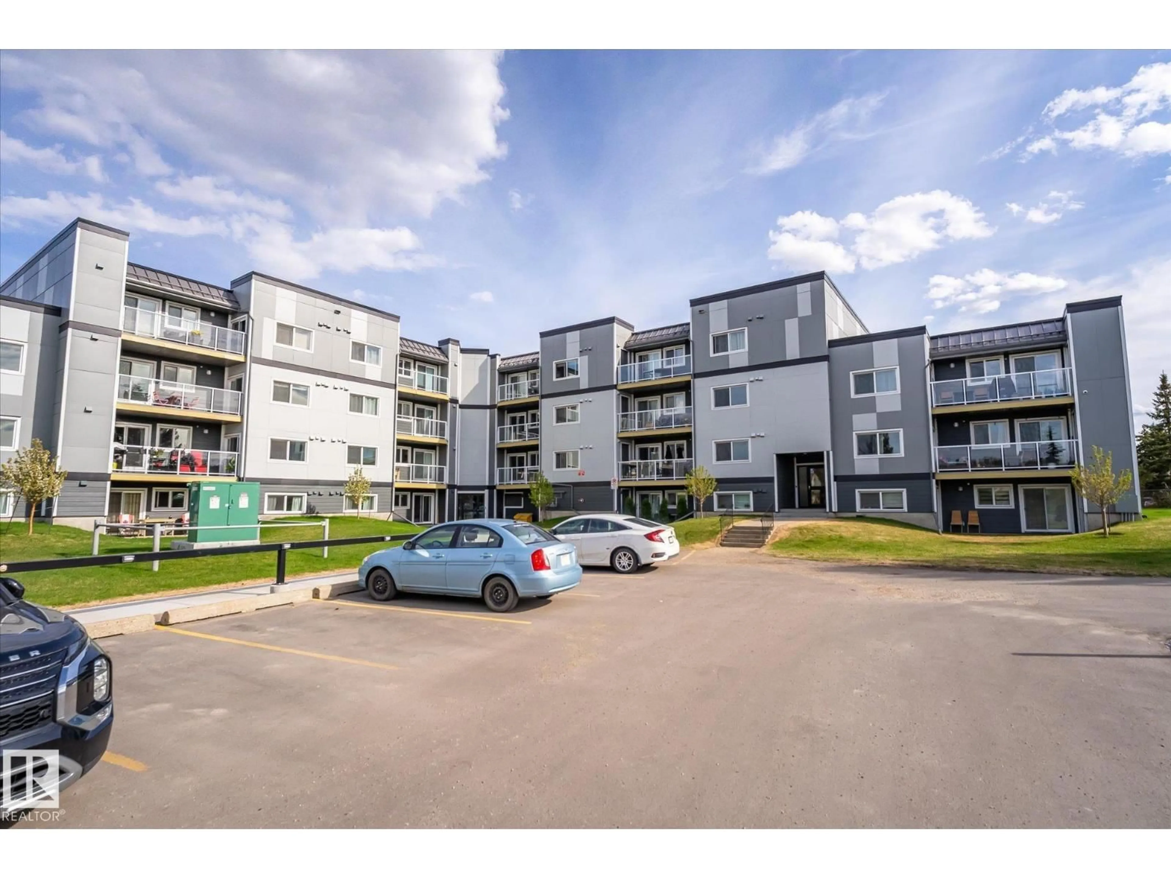 A pic from outside/outdoor area/front of a property/back of a property/a pic from drone, unknown for #302 - 9504 182 ST, Edmonton Alberta T5T3A7