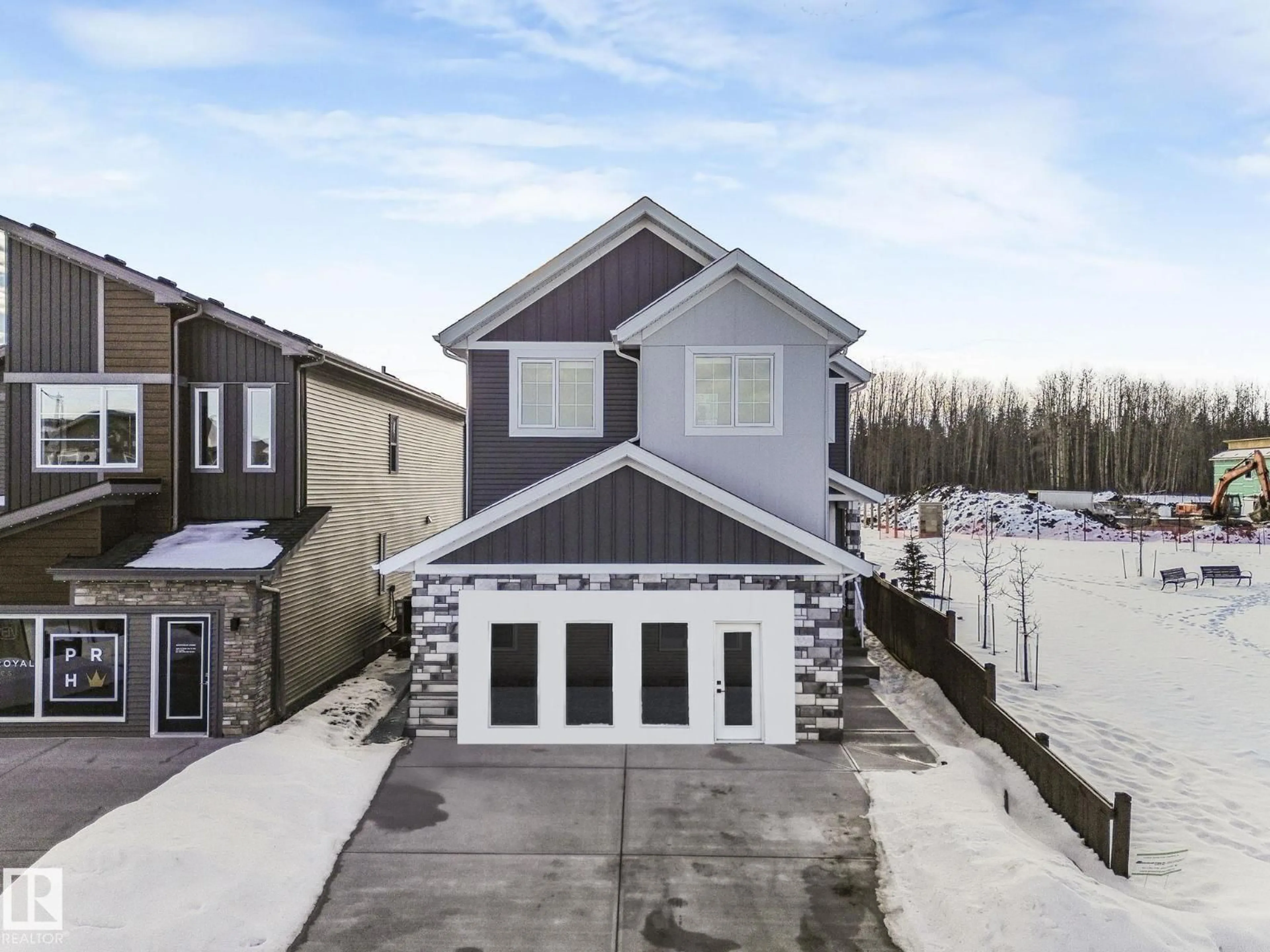 A pic from outside/outdoor area/front of a property/back of a property/a pic from drone, unknown for 62 FENWYCK BLVD, Spruce Grove Alberta T7X0Z2